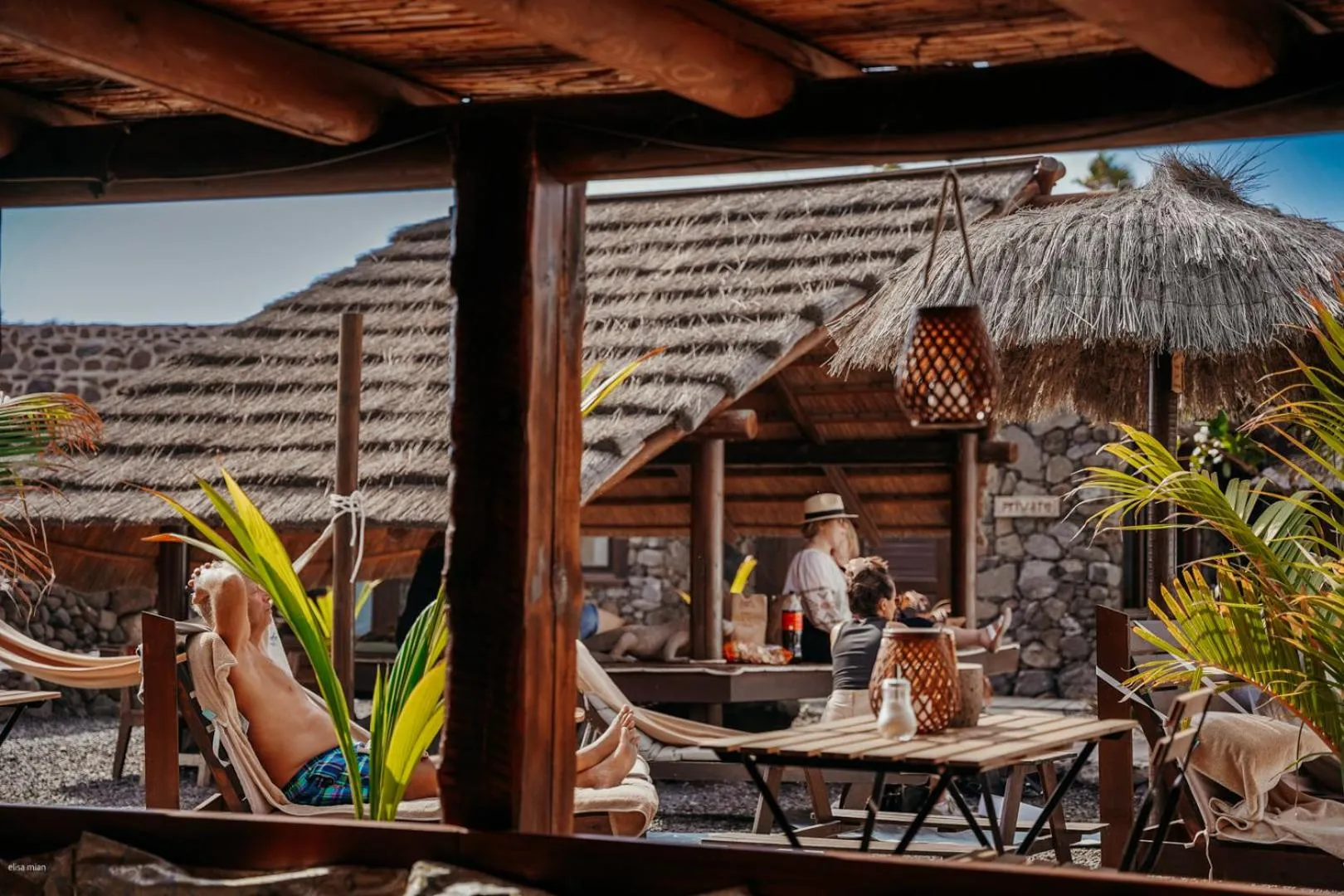 Property building in Finca De Arrieta Village - Yurts and Stone Cottages - Shared Pool - Walking distance to Arrieta Beach - Off Grid