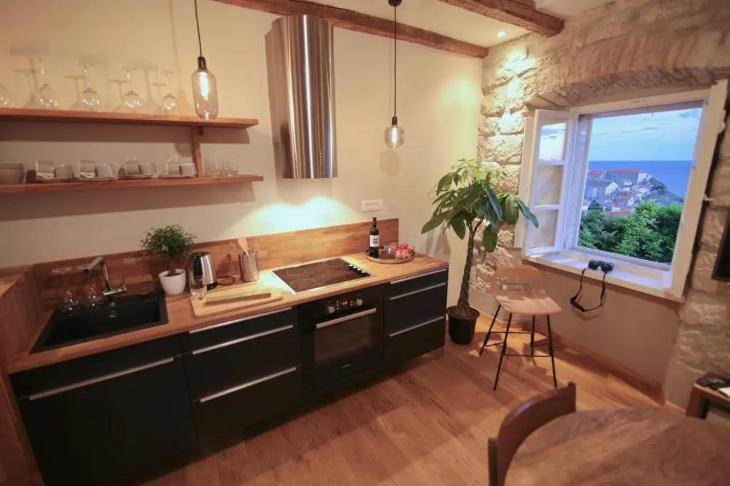 Kitchen or kitchenette in Apartments Cava Dubrovnik