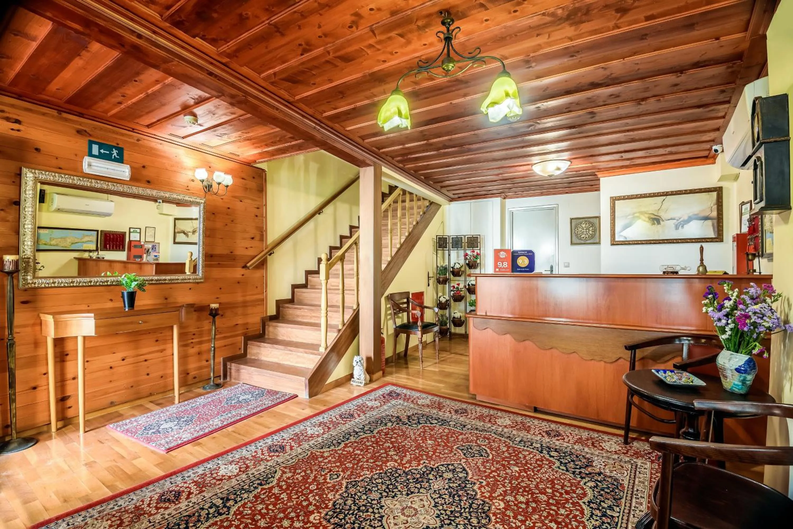 Lobby or reception in Belmondo Hotel