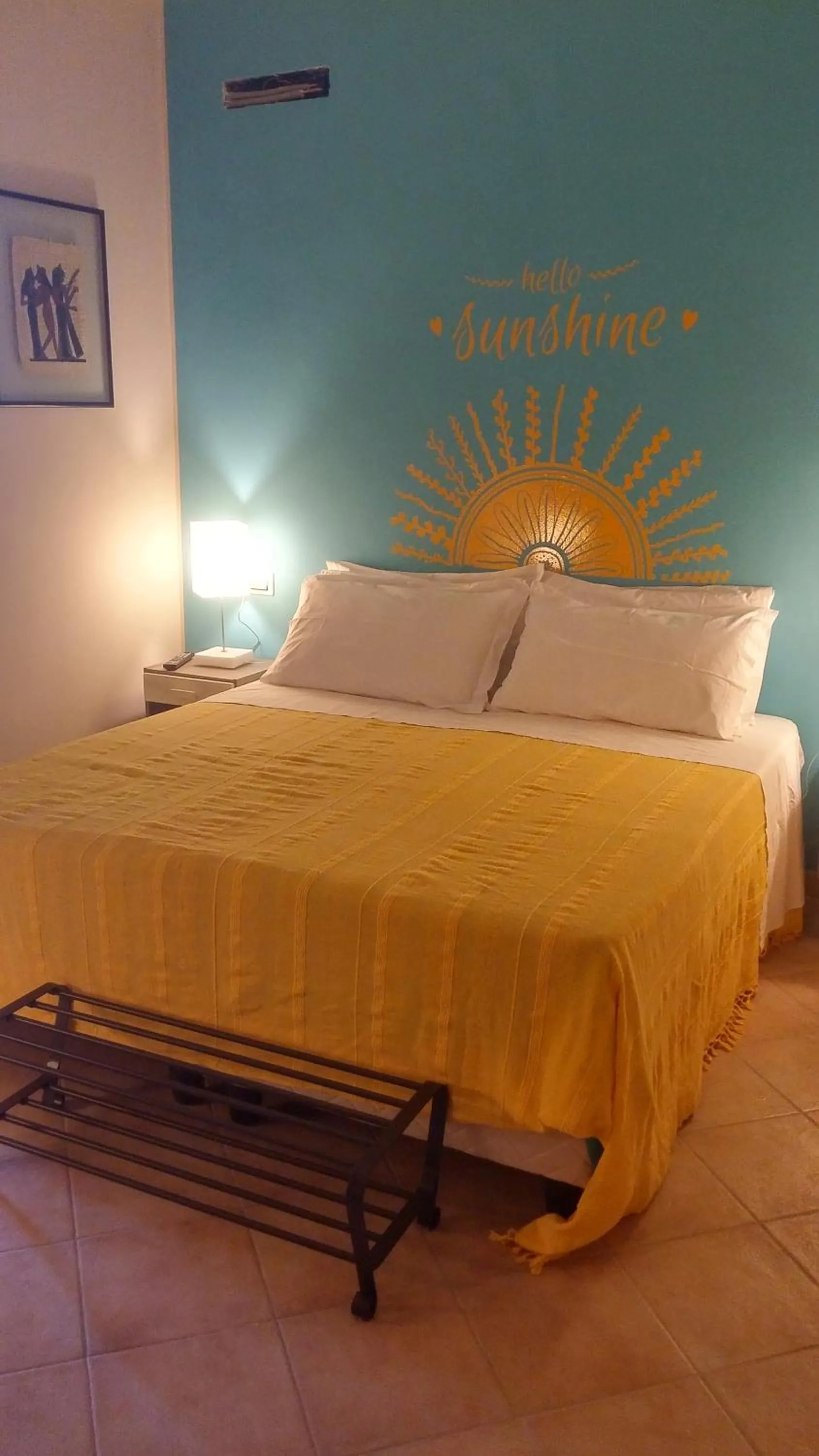Photo of the whole room, Bed in La Casa del Melograno