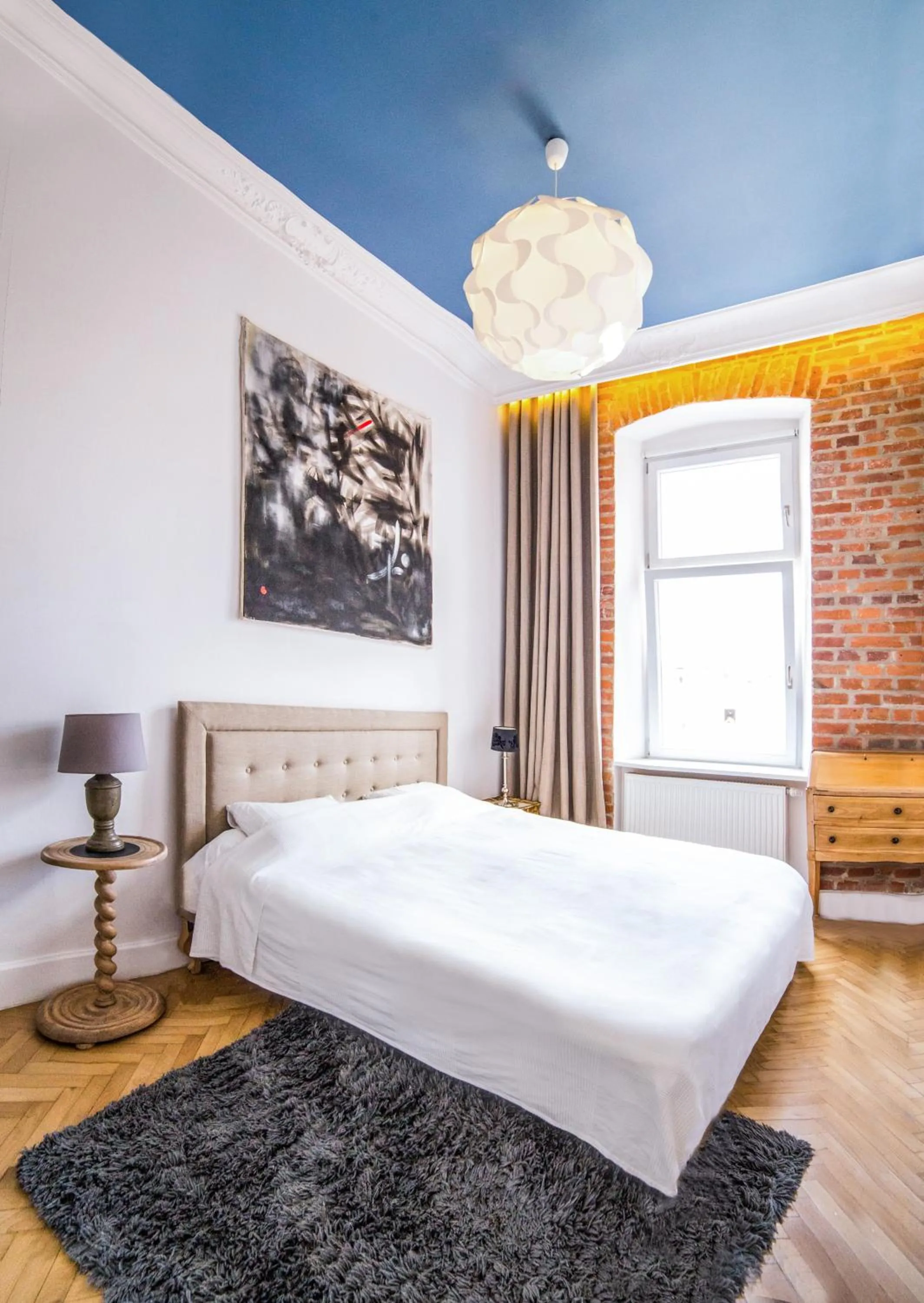 Bed in Old Town - Green Apple