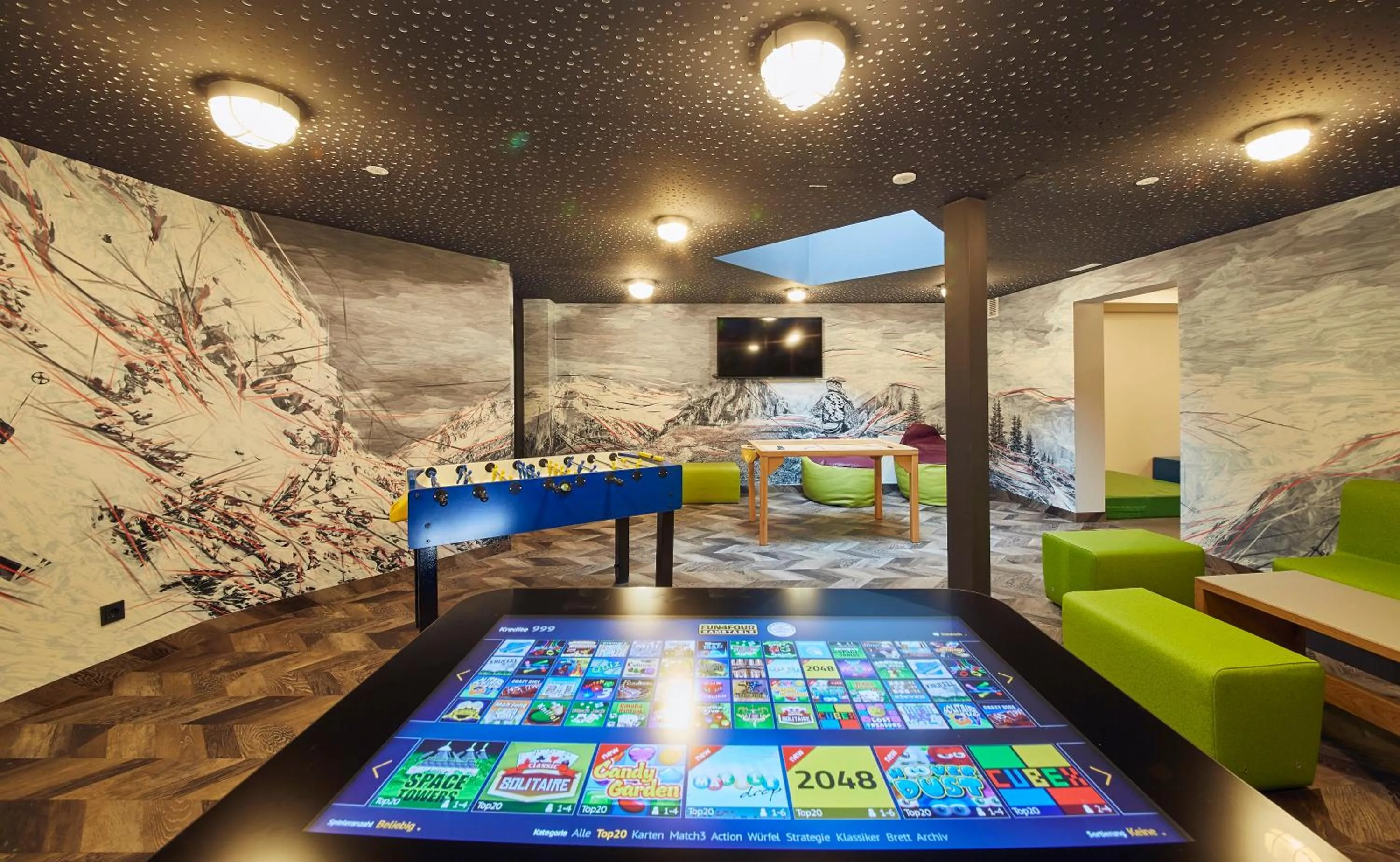 Game Room in Hotel Hasenauer 4 Sterne Superior