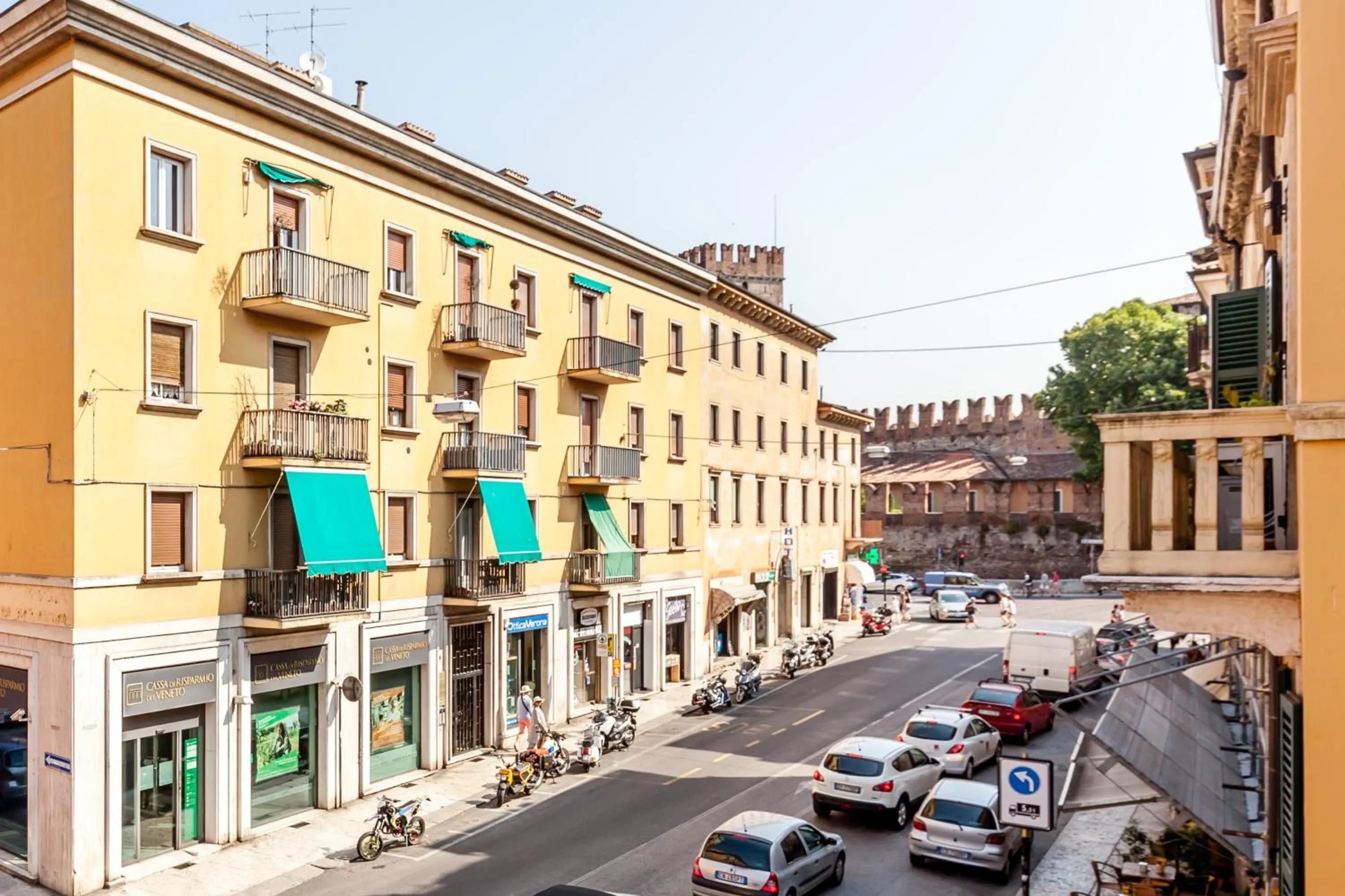 City view in Suite al Vecchio Castello