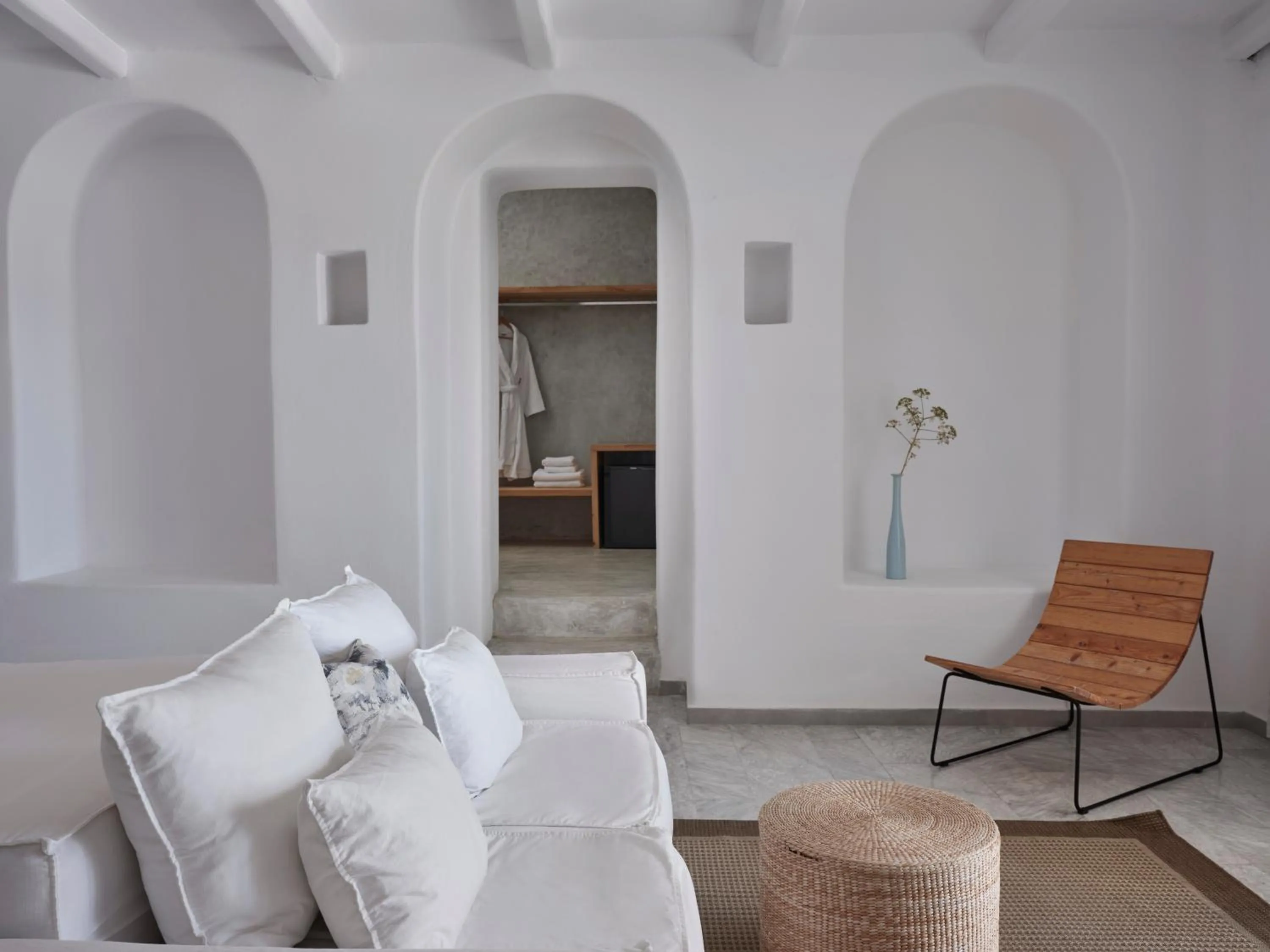 Seating area in Pietra e Mare - Mykonos Moments