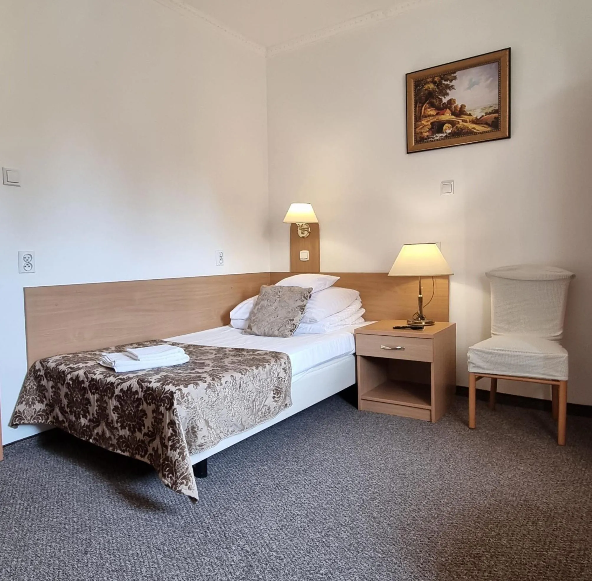 Bed in Hotel Bończa