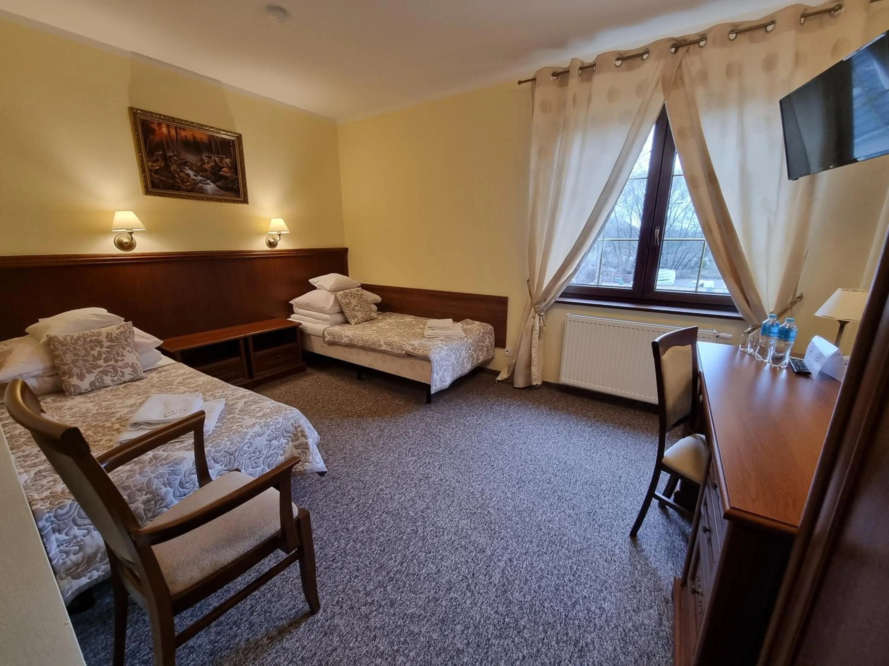 Bed in Hotel Bończa