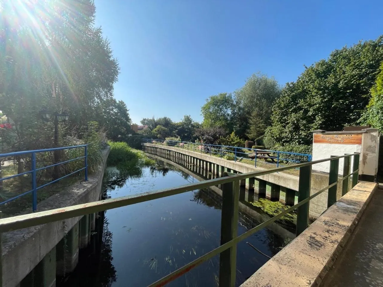 Natural landscape in Hotel Bończa