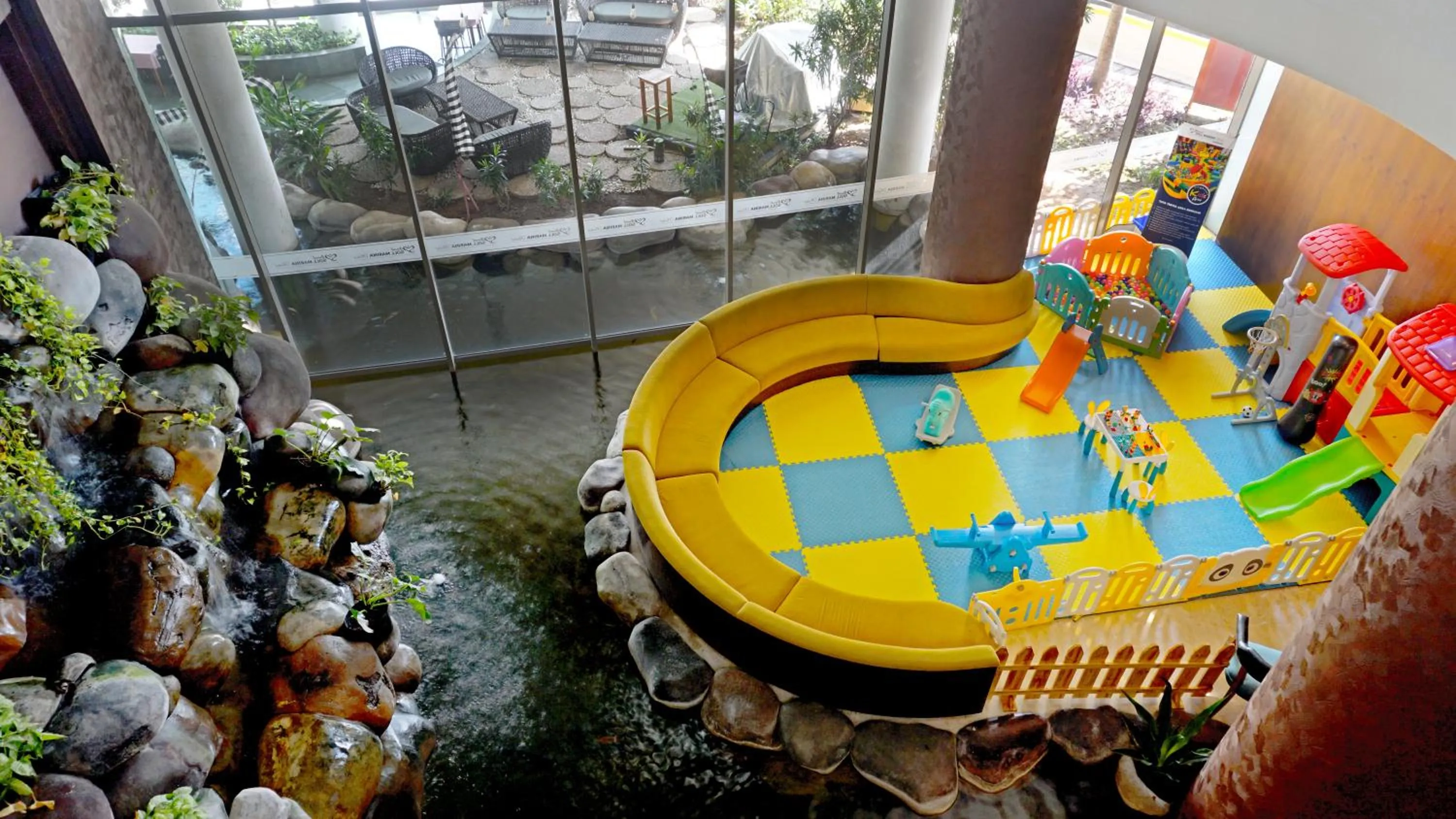 Children play ground in Grand Soll Marina Hotel