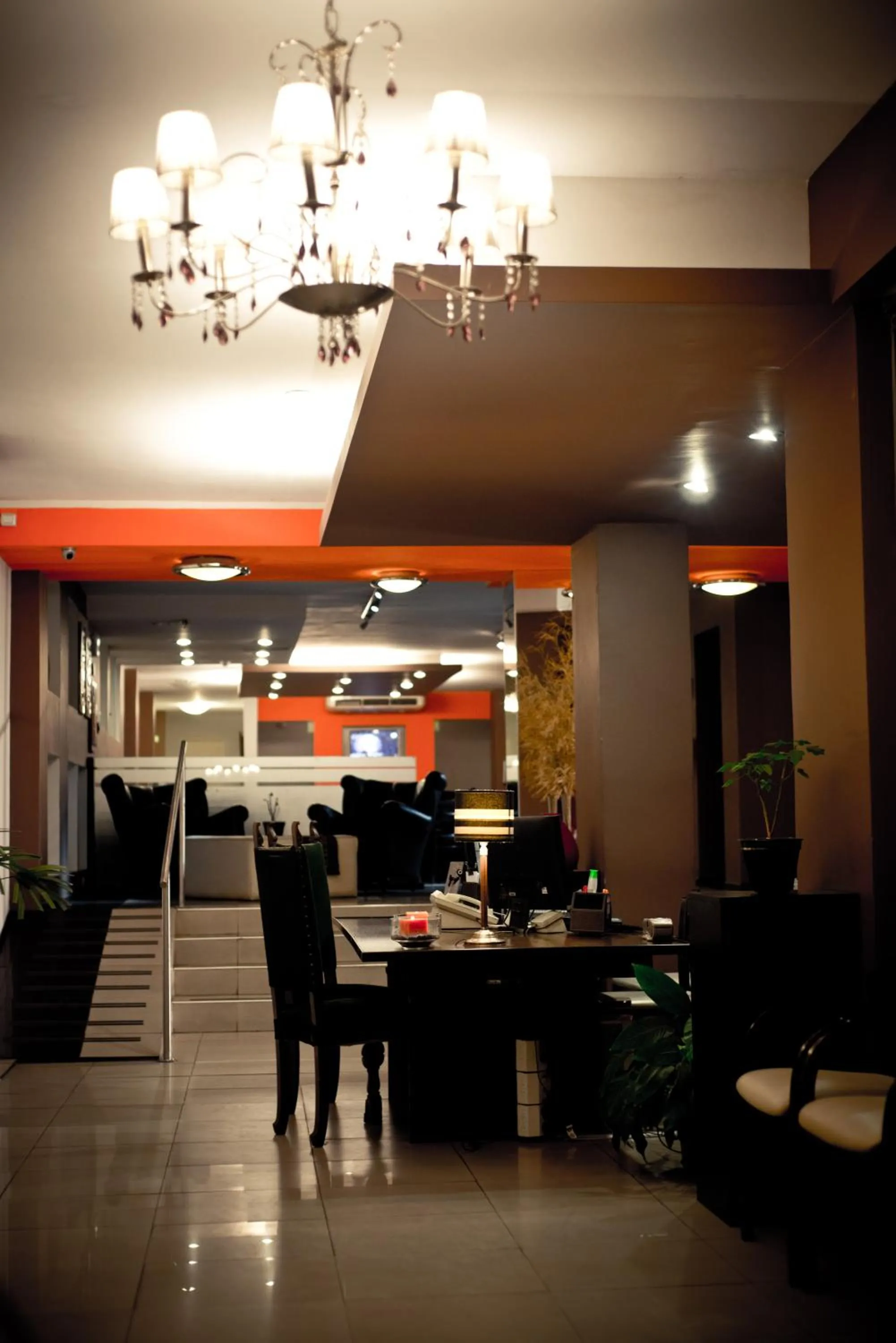 Lobby or reception in Del Fundador