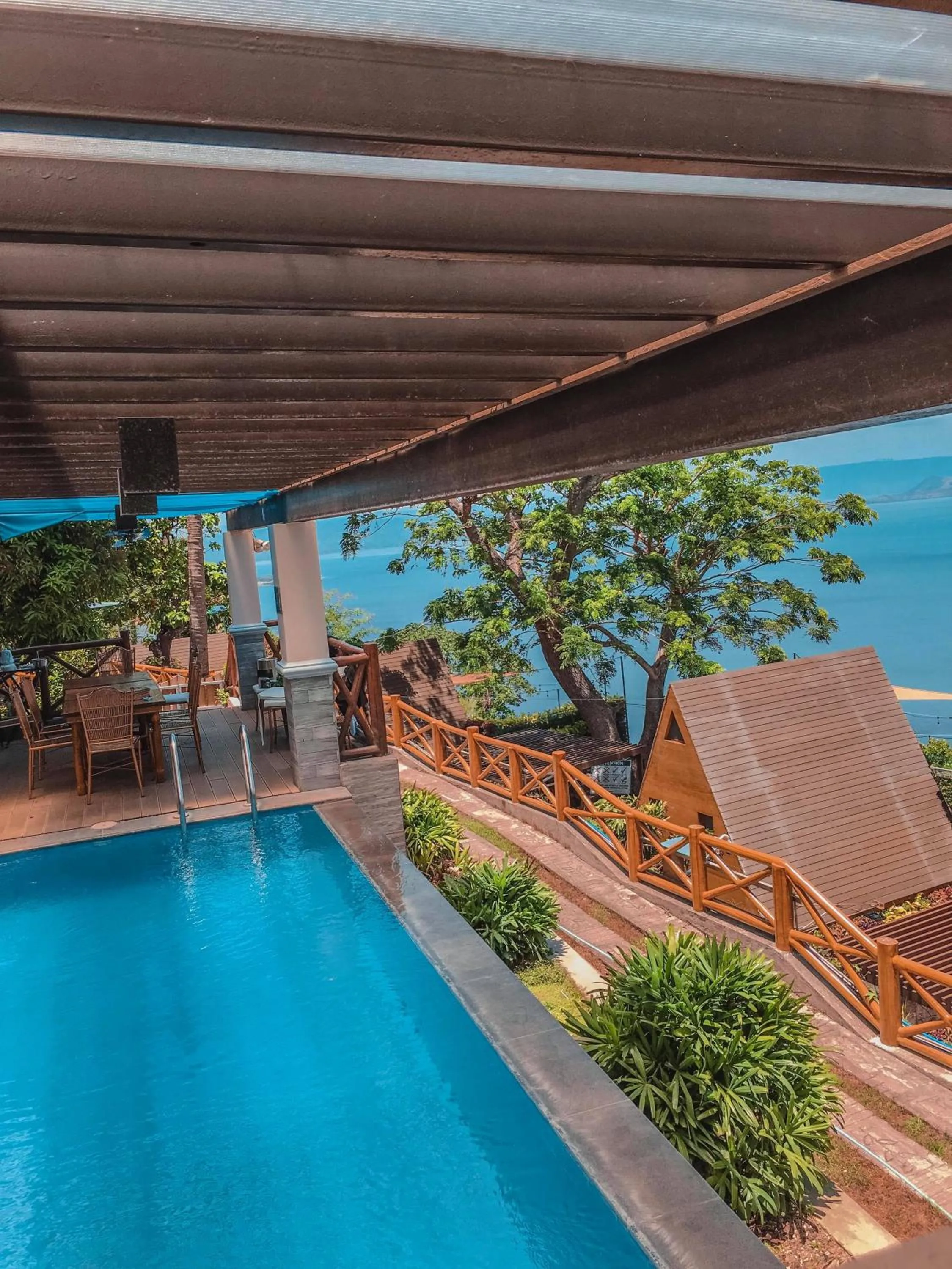 Patio in Noni's Resort