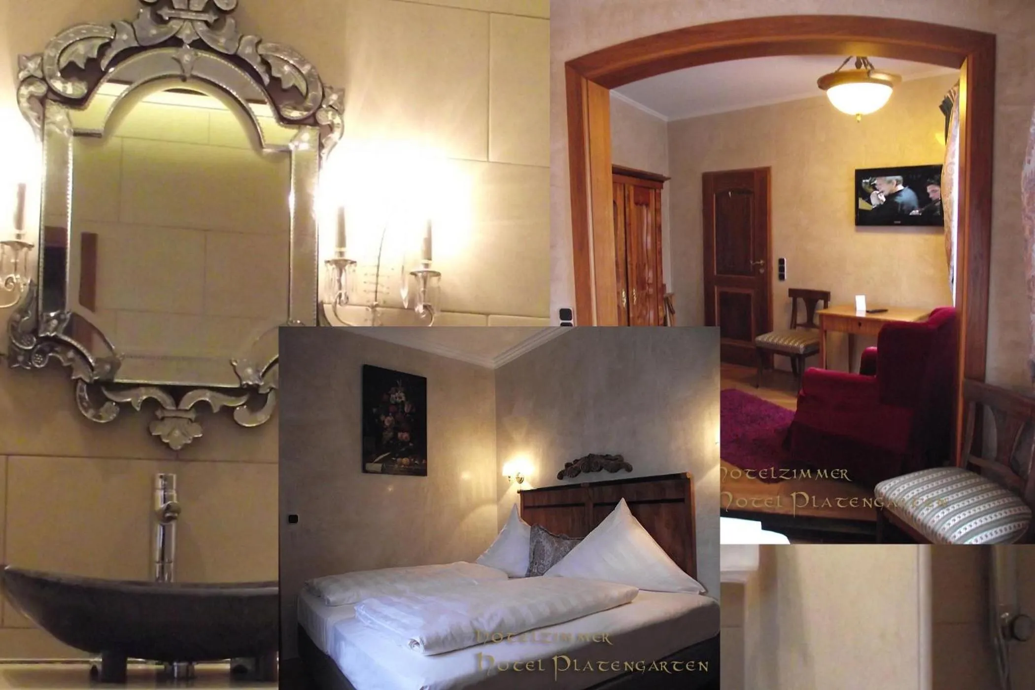 Bathroom, Bed in Der Platengarten