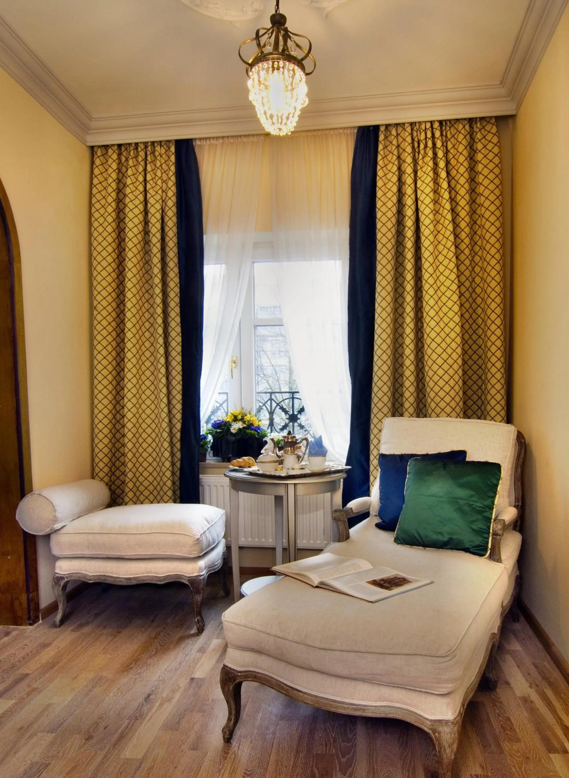 Seating area, Bed in Der Platengarten