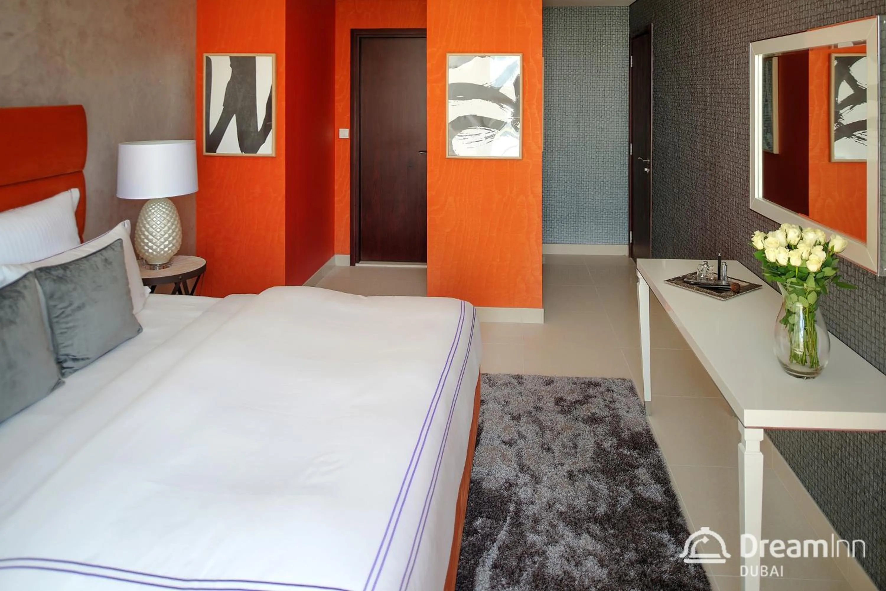 Bedroom in Dream Inn - Apartment with Private Terrace, 29 Boulevard Downtown