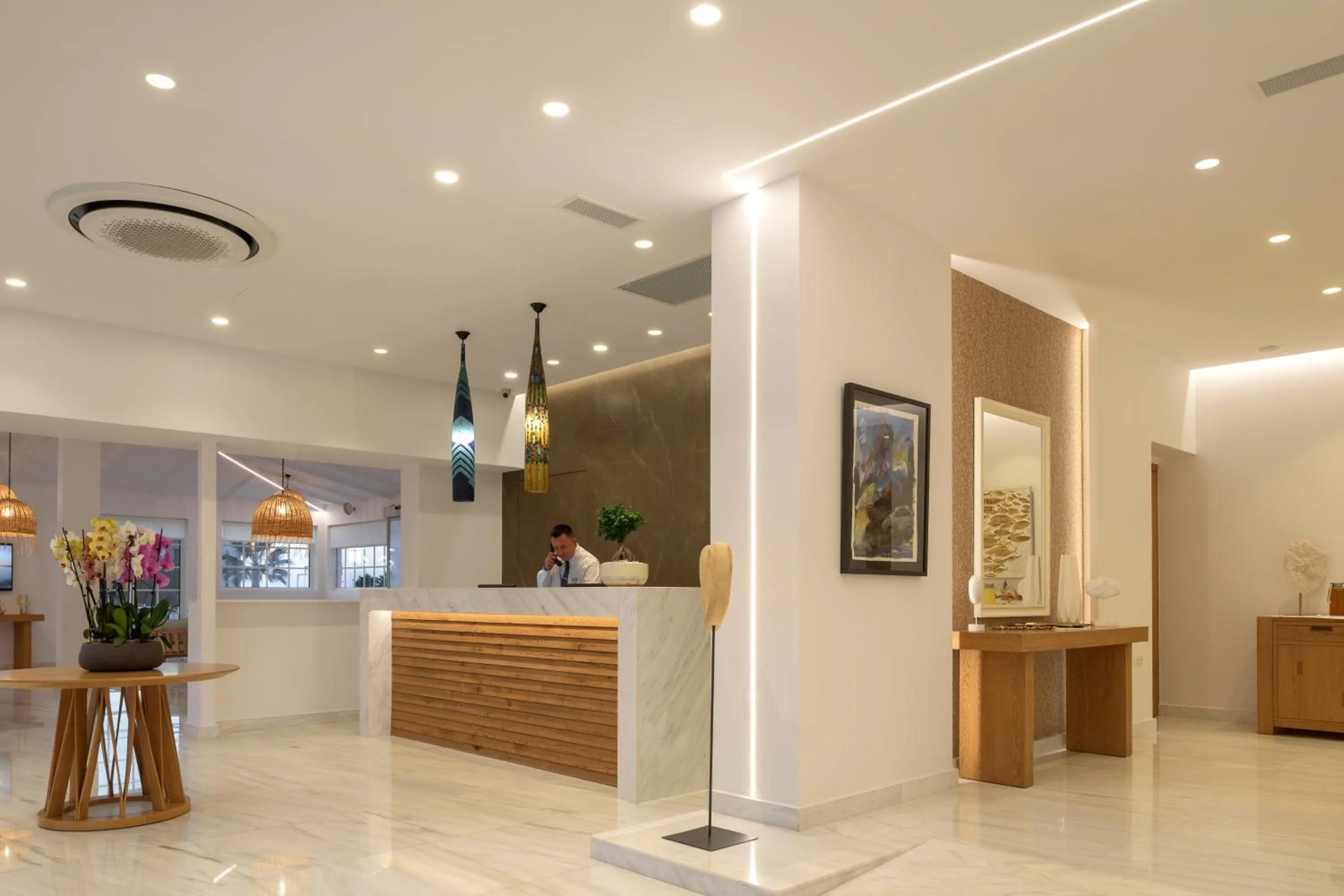Lobby or reception in High Beach Resort