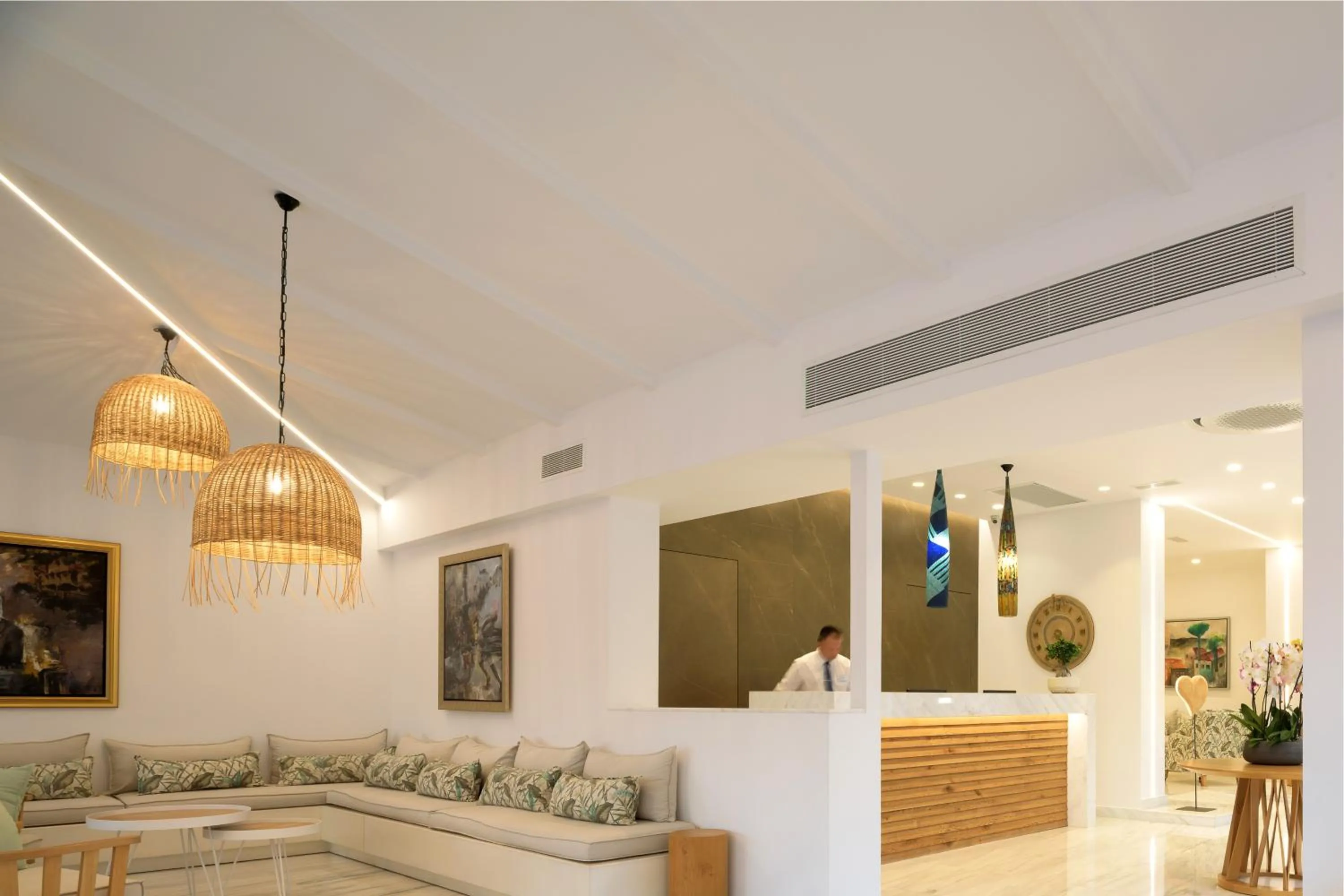 Lobby or reception in High Beach Resort