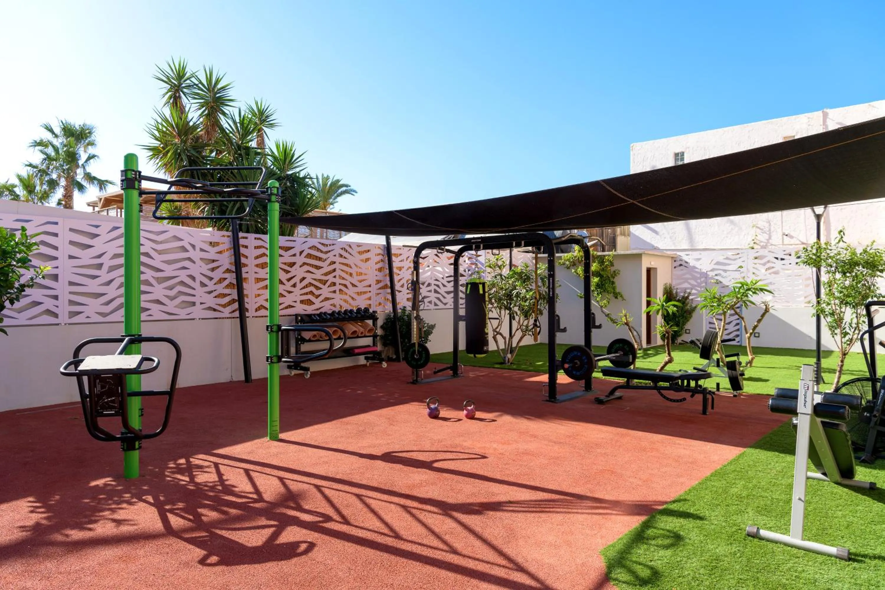 Fitness centre/facilities in High Beach Resort