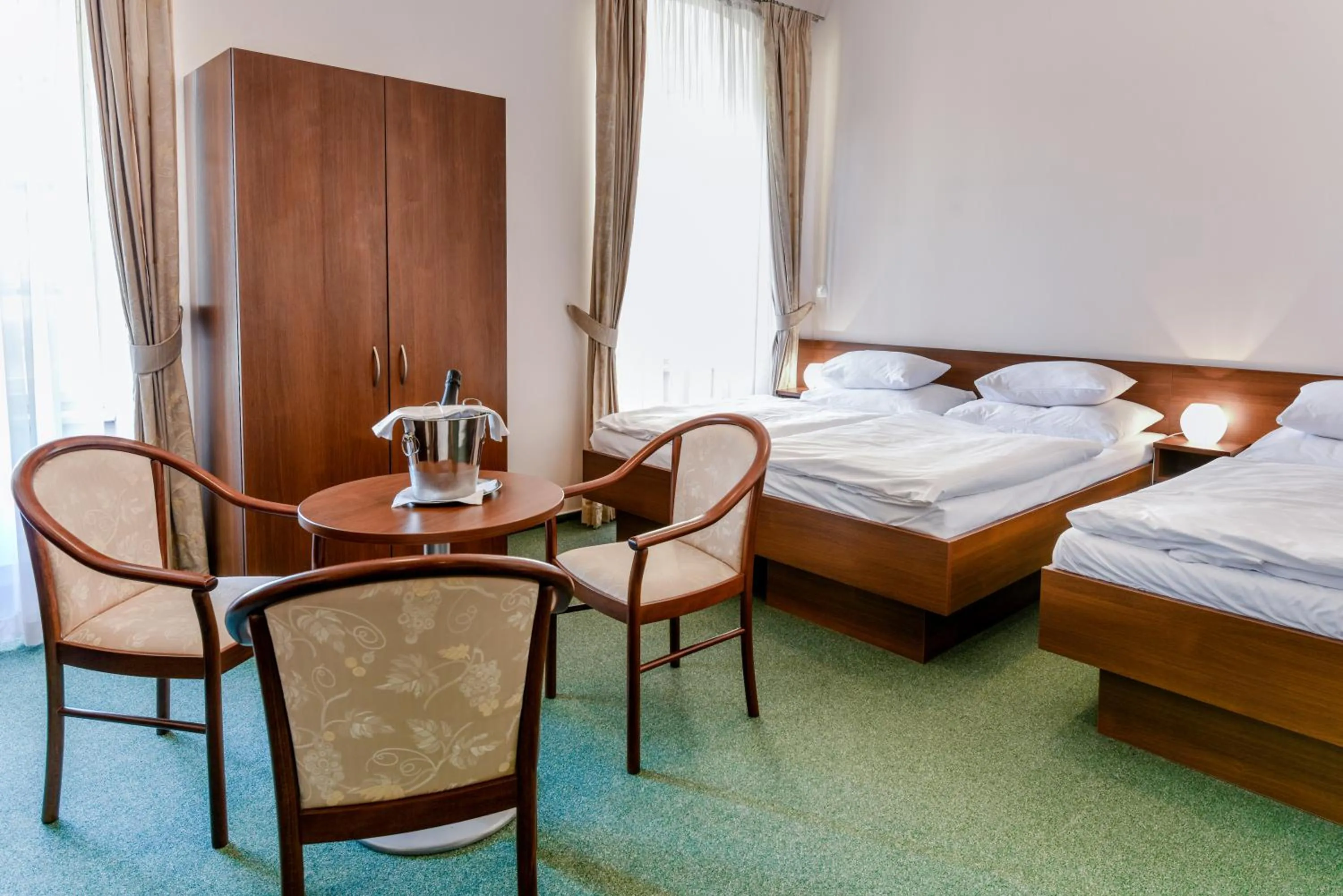 Bed in Château Liblice