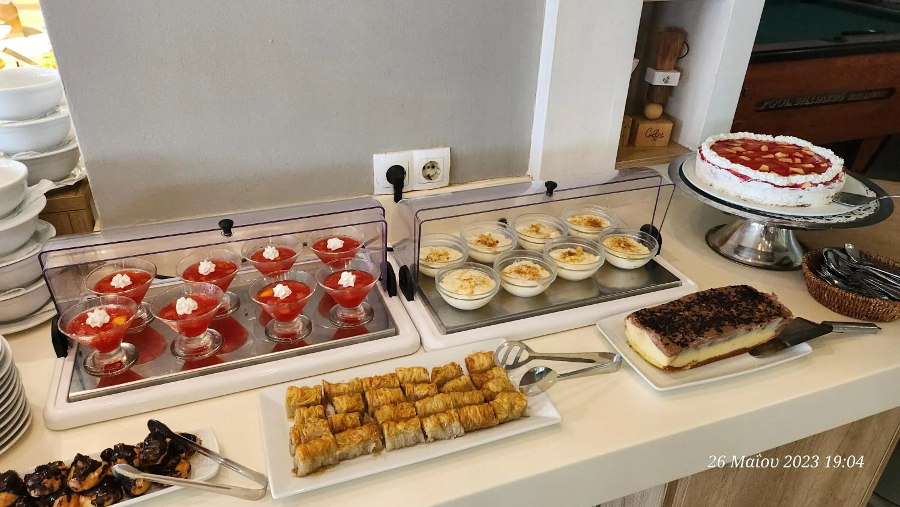 Restaurant/places to eat in Oasis Scaleta Hotel