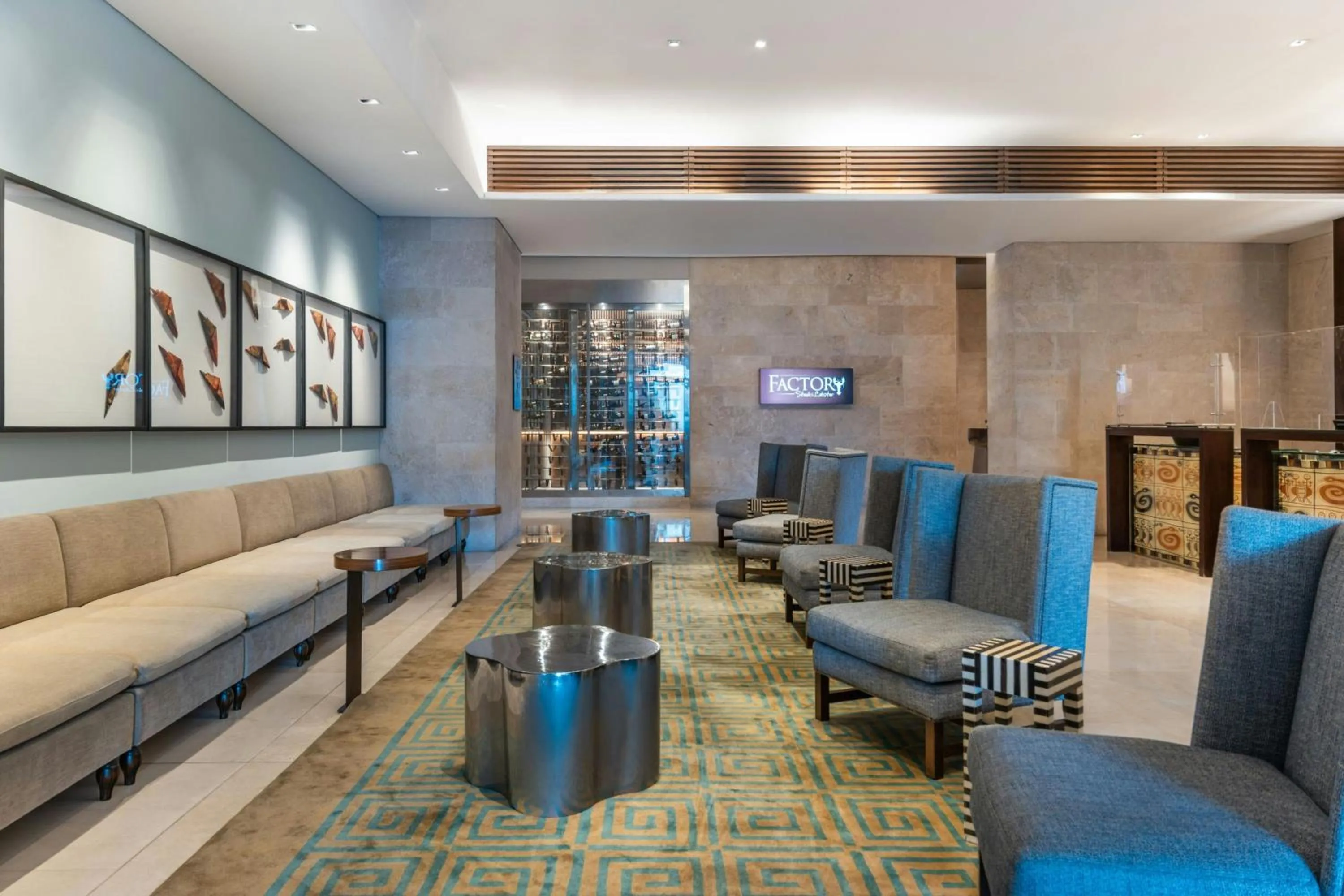 Lobby or reception in Bogotá Marriott Hotel