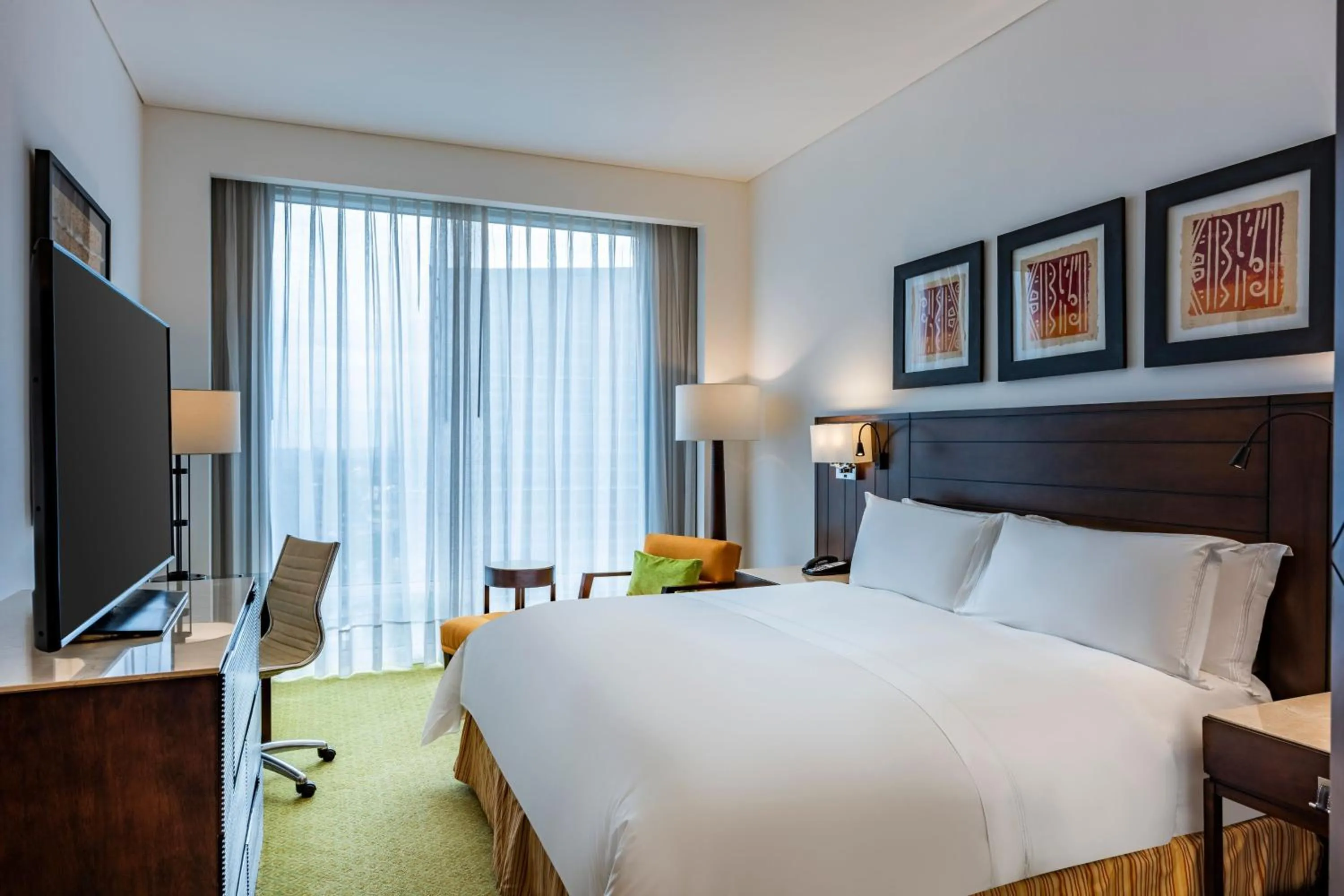 Photo of the whole room, Bed in Bogotá Marriott Hotel