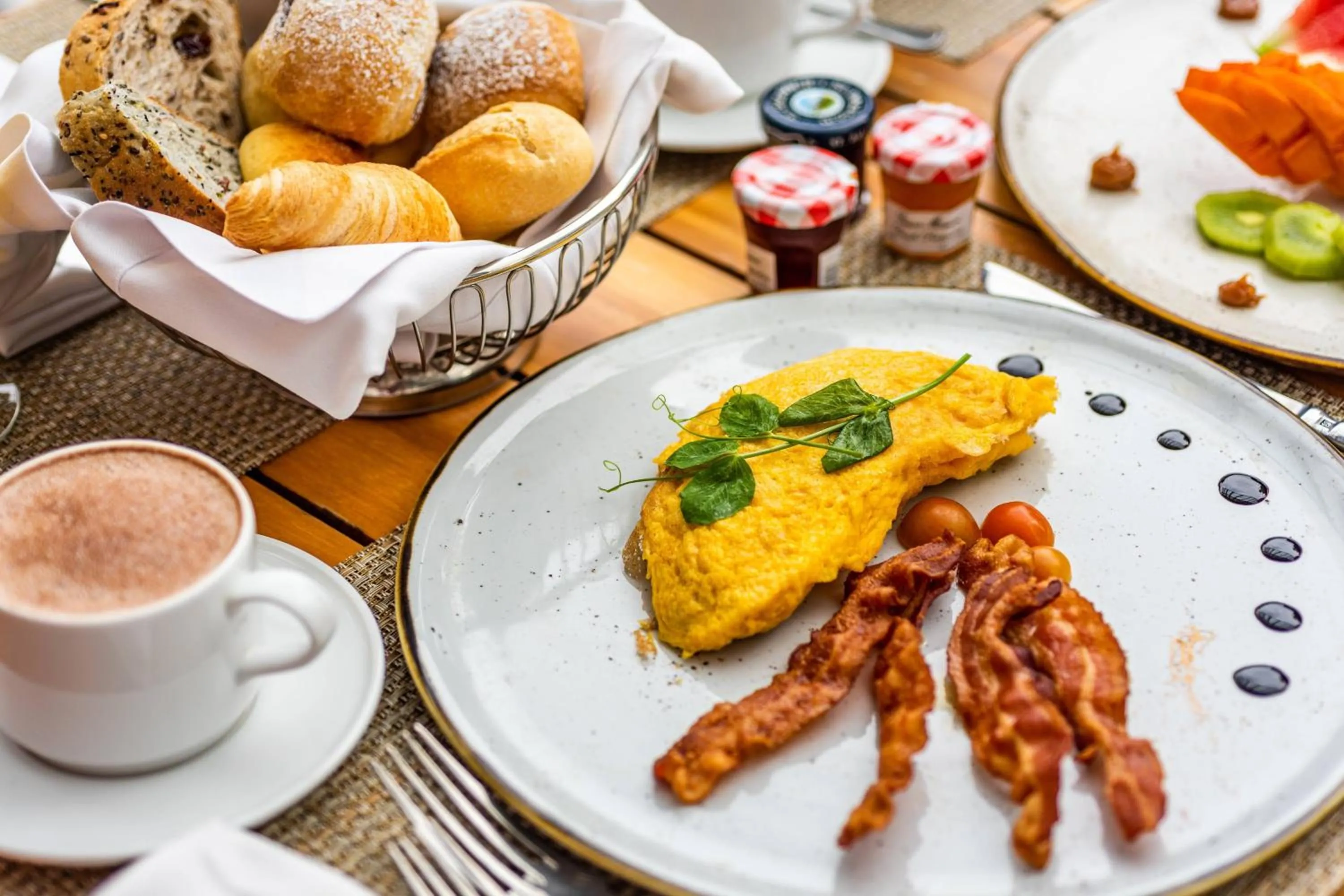 Breakfast in Bogotá Marriott Hotel
