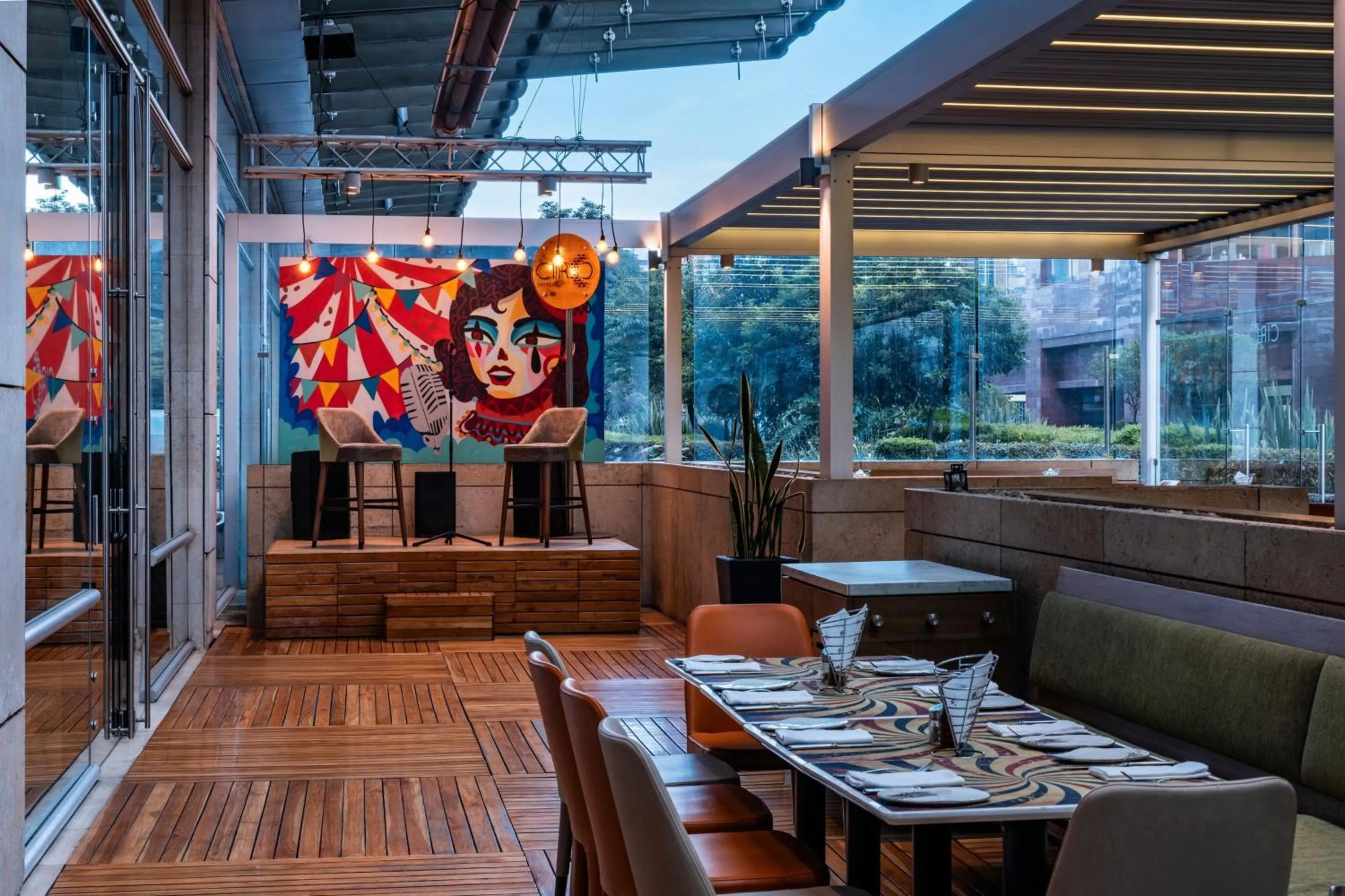 Restaurant/places to eat in Bogotá Marriott Hotel