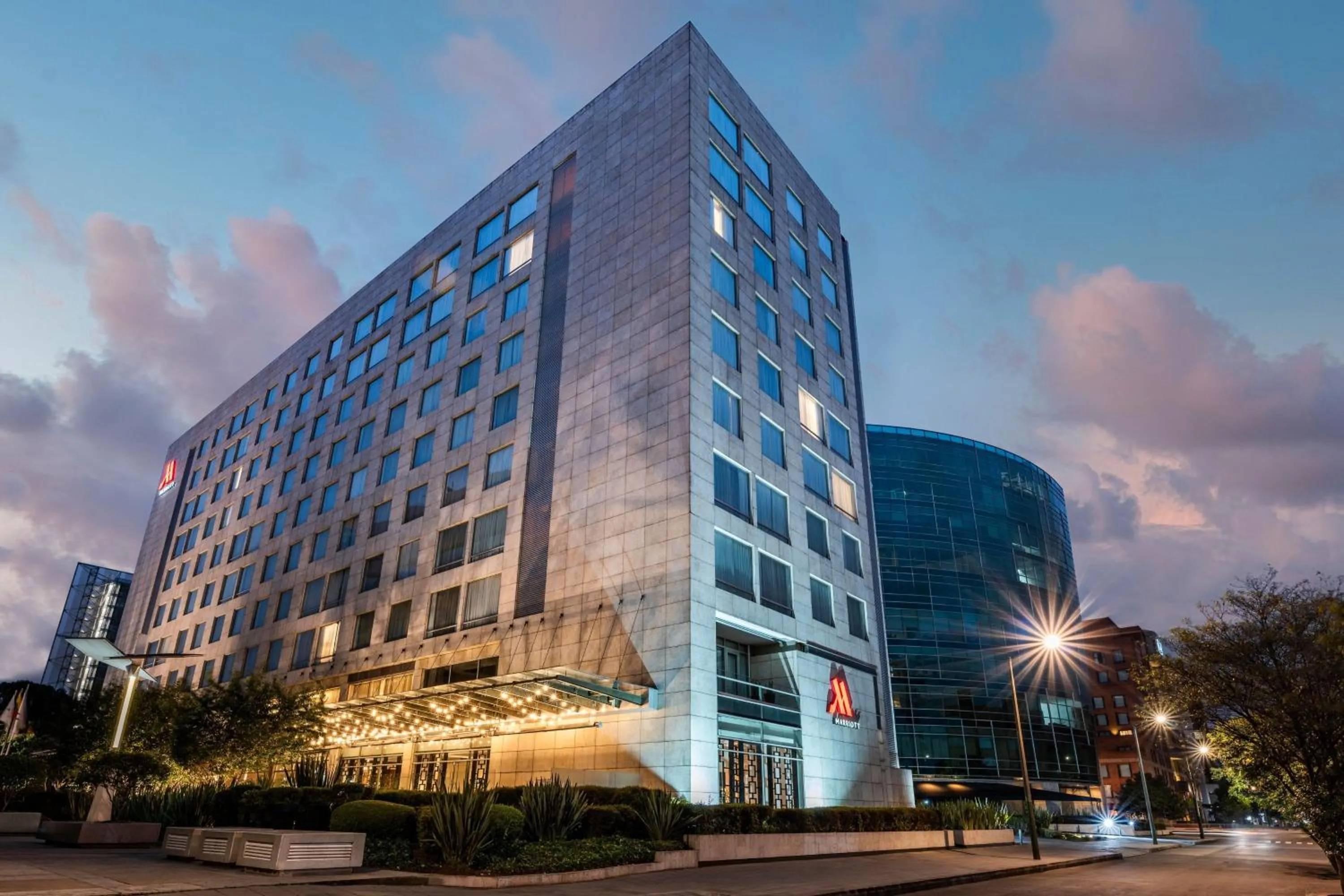 Property building in Bogotá Marriott Hotel