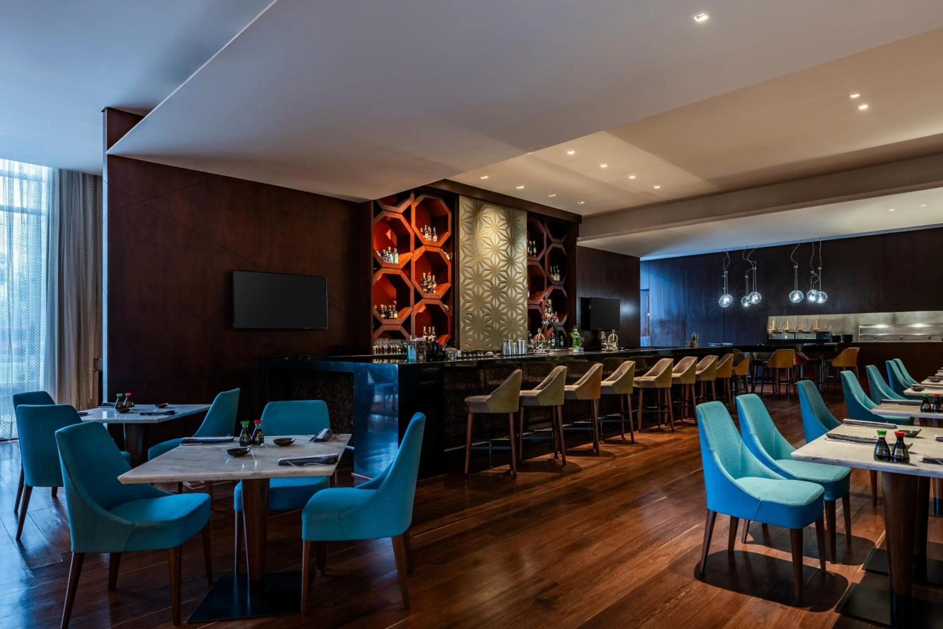 Restaurant/places to eat in Bogotá Marriott Hotel