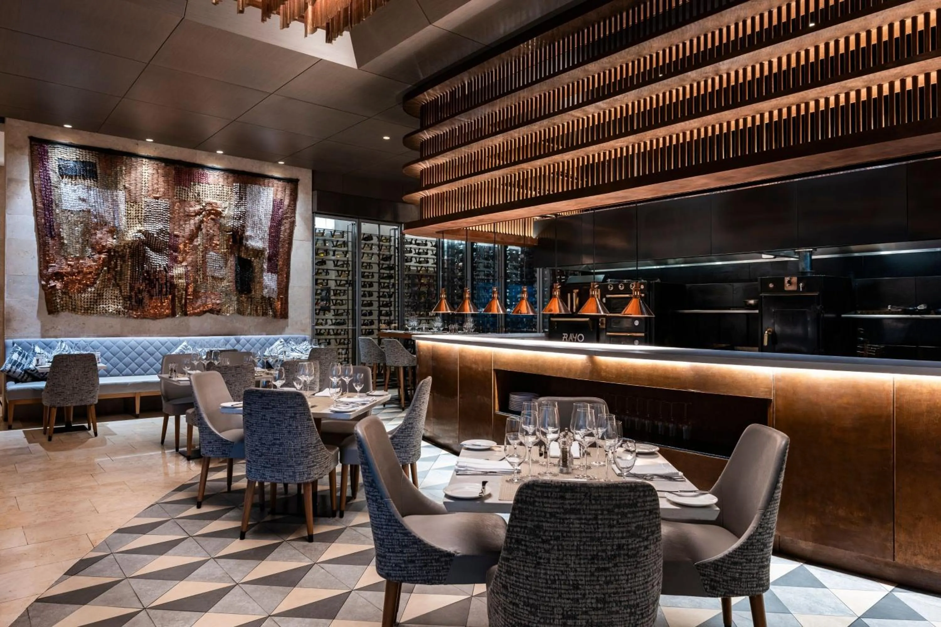 Restaurant/places to eat in Bogotá Marriott Hotel