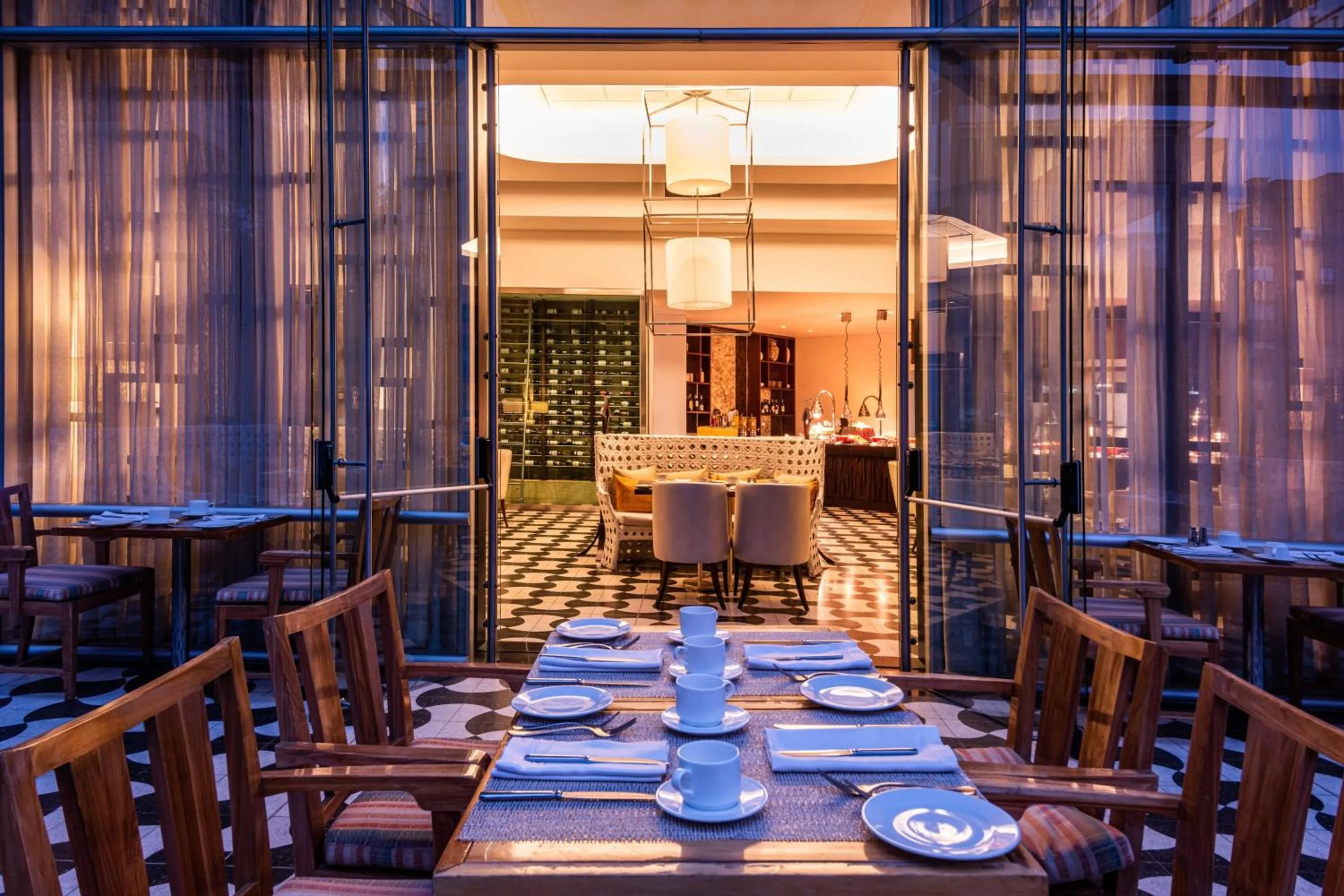 Restaurant/places to eat in Bogotá Marriott Hotel