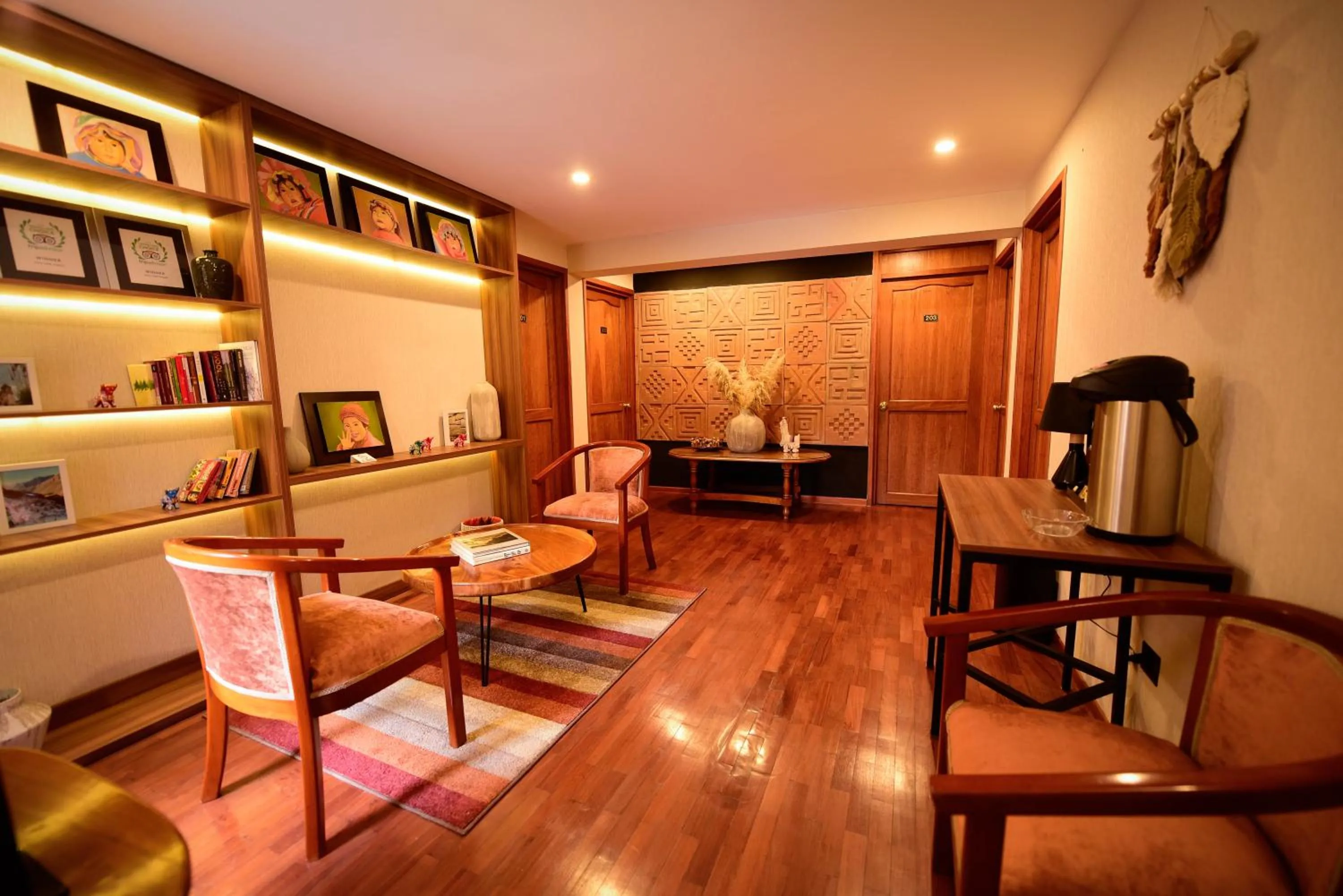 Living room in Torre Dorada Cusco