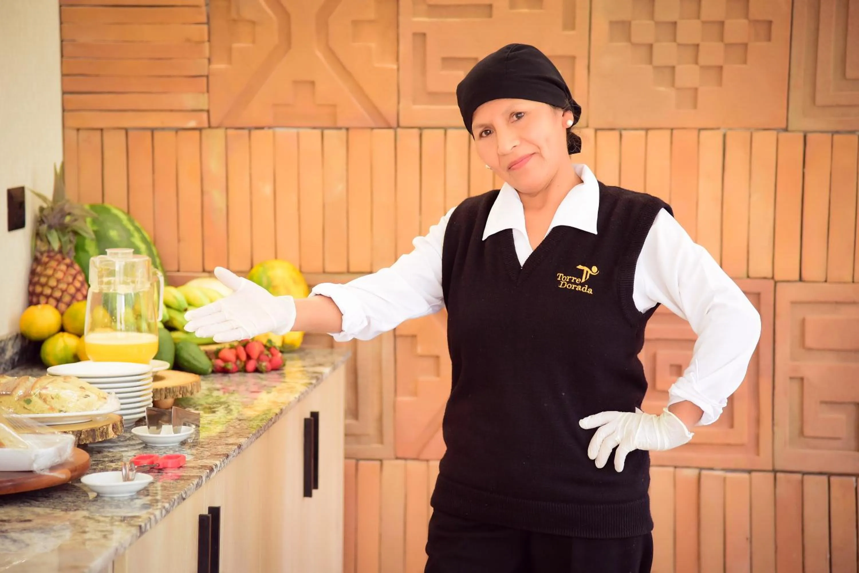Staff in Torre Dorada Cusco