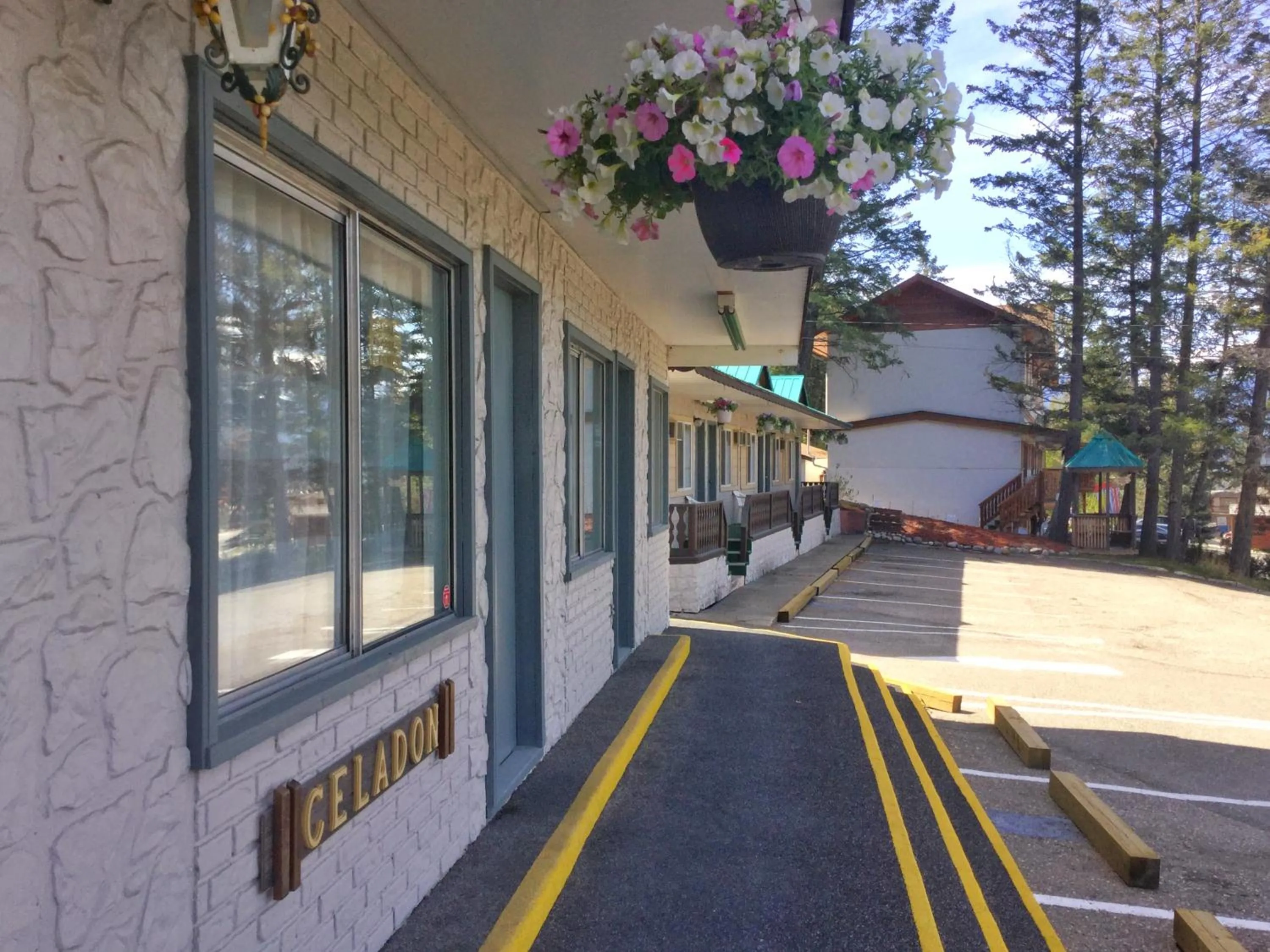 Patio in Celadon Lodge