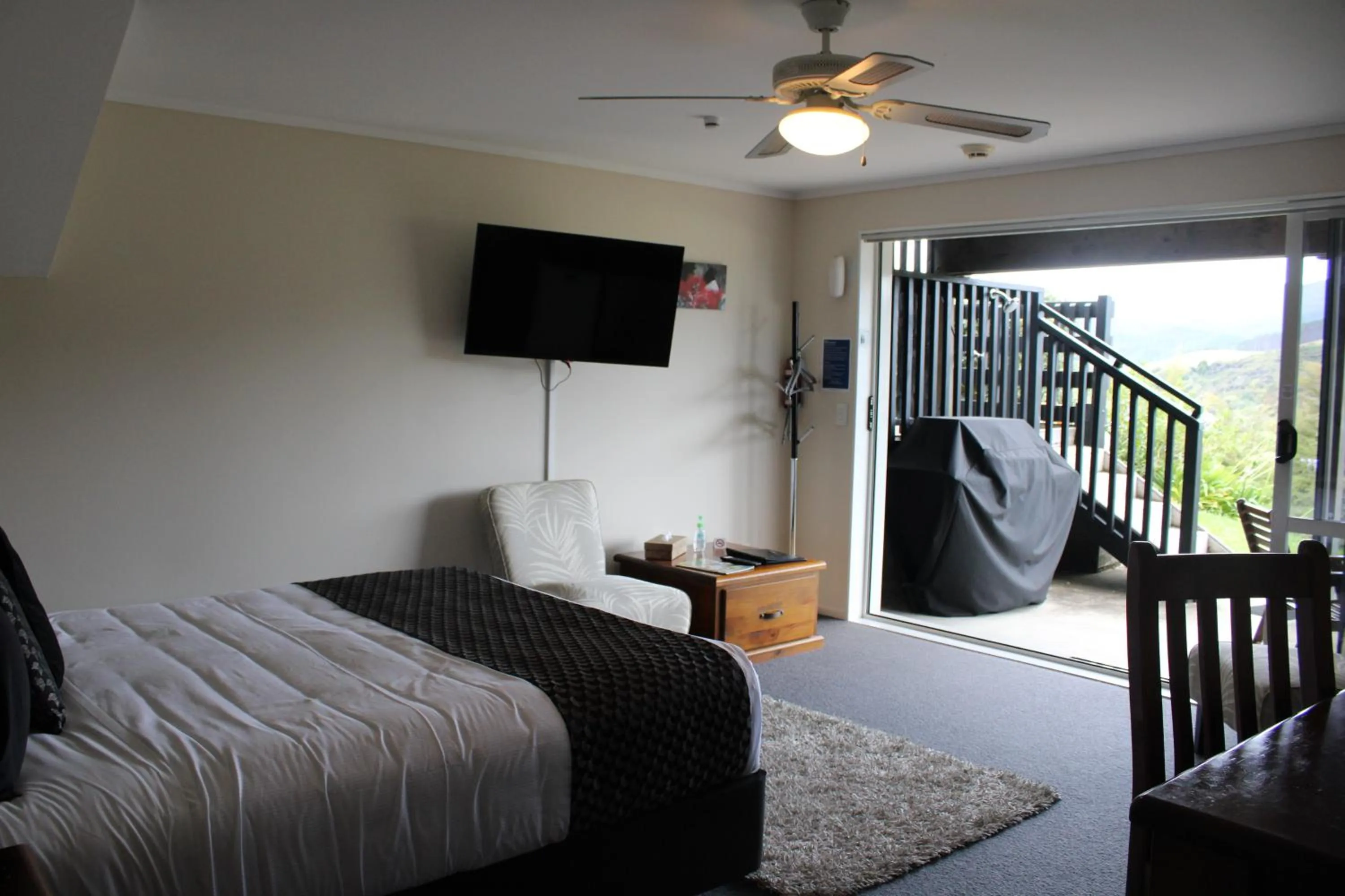 Photo of the whole room, Bed in Coromandel Seaview Motel