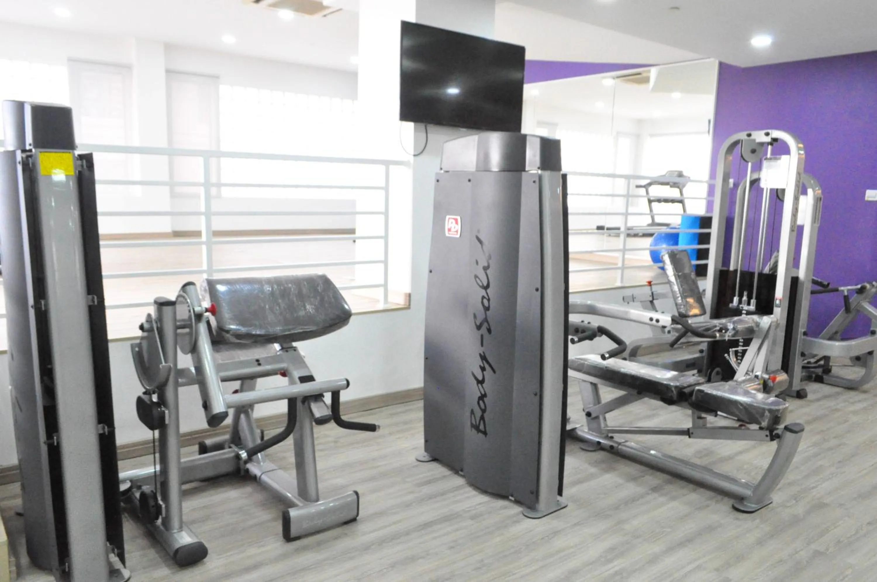 Fitness centre/facilities in Mulia Hotel