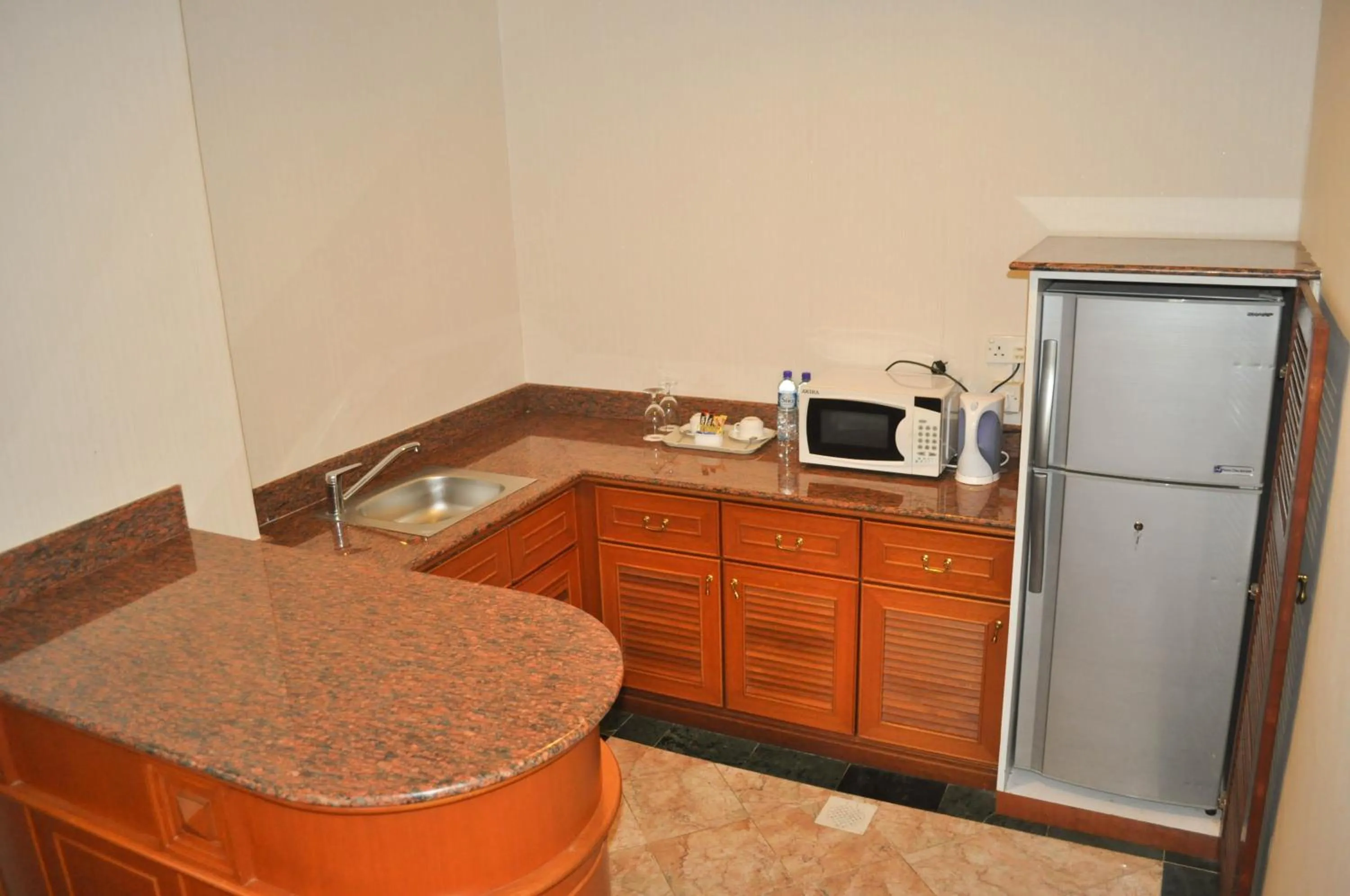 Kitchen or kitchenette in Mulia Hotel