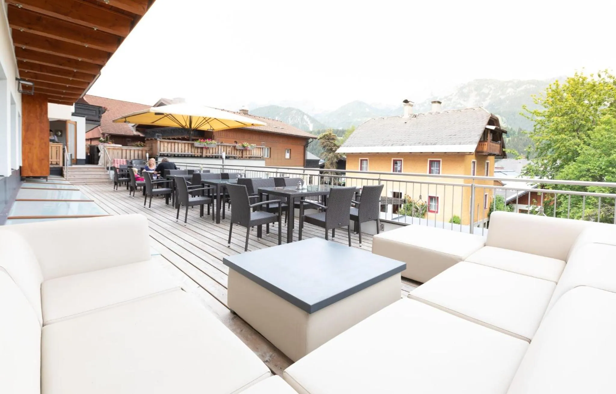 Balcony/Terrace in Felsners Hotel & Restaurant