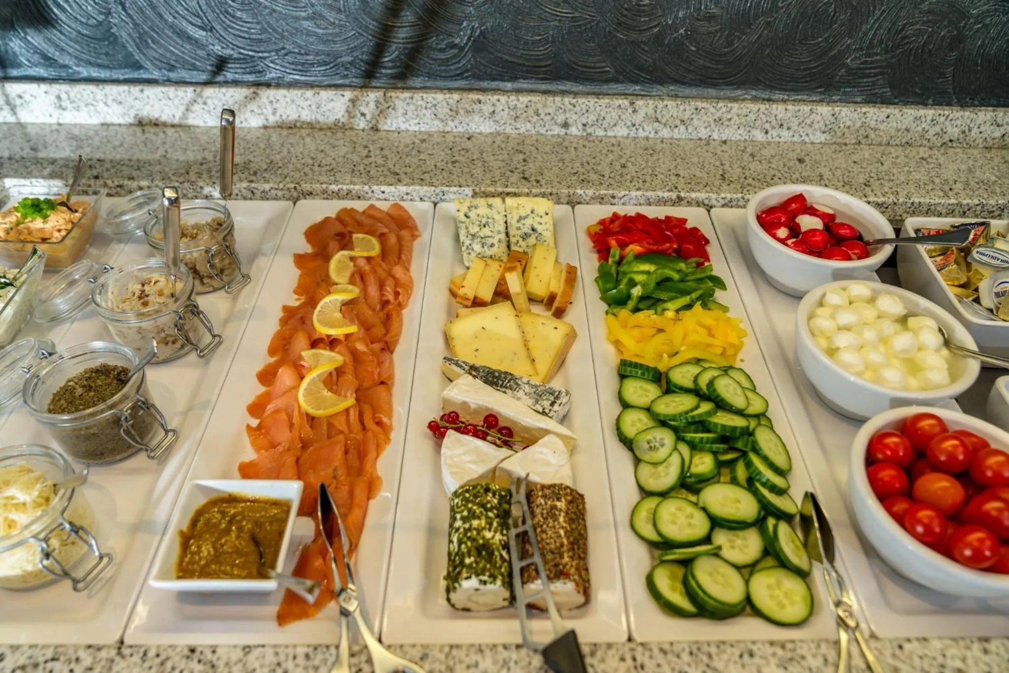 Buffet breakfast in Felsners Hotel & Restaurant