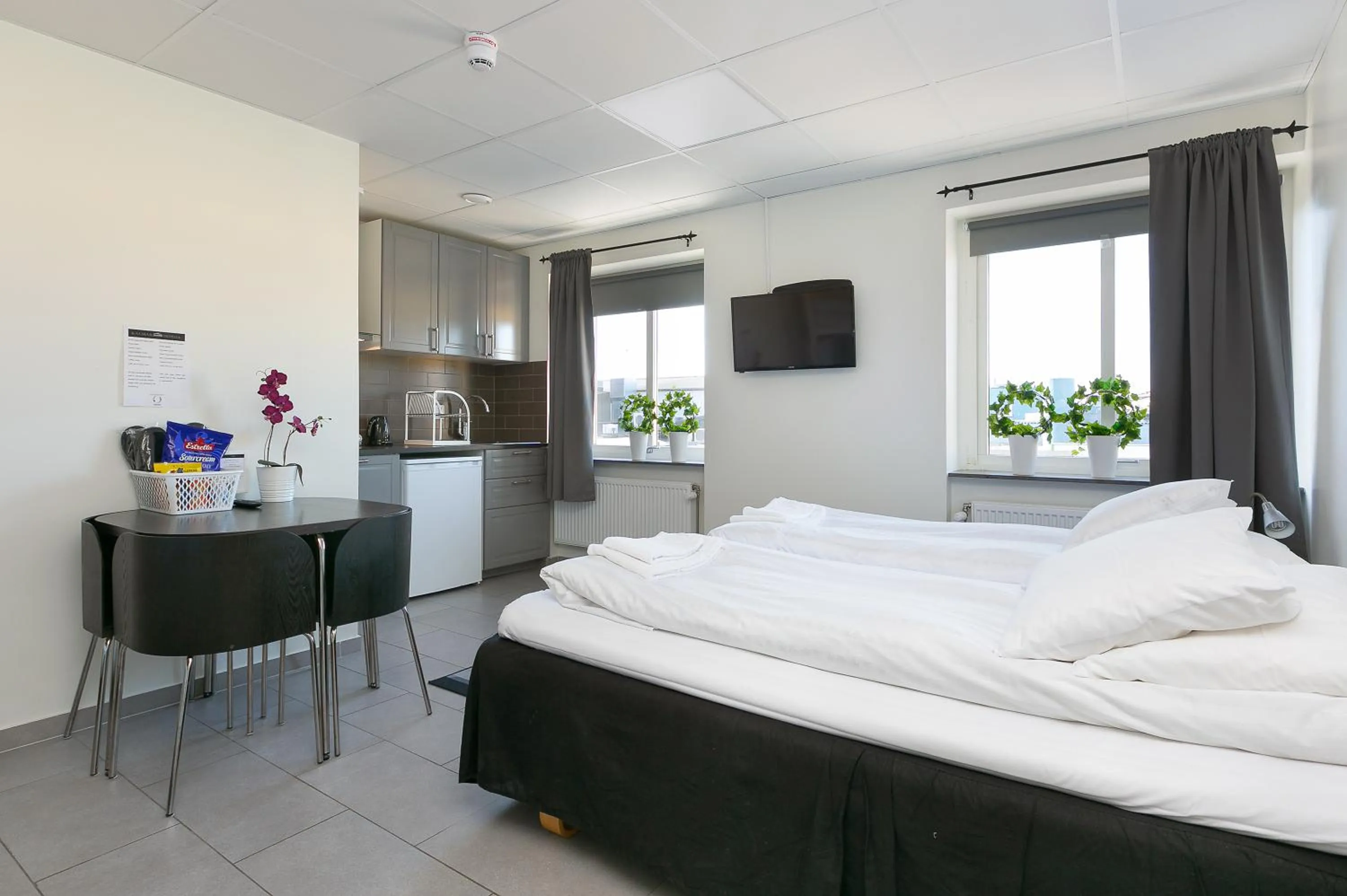 Bed in Kalmar Hotell