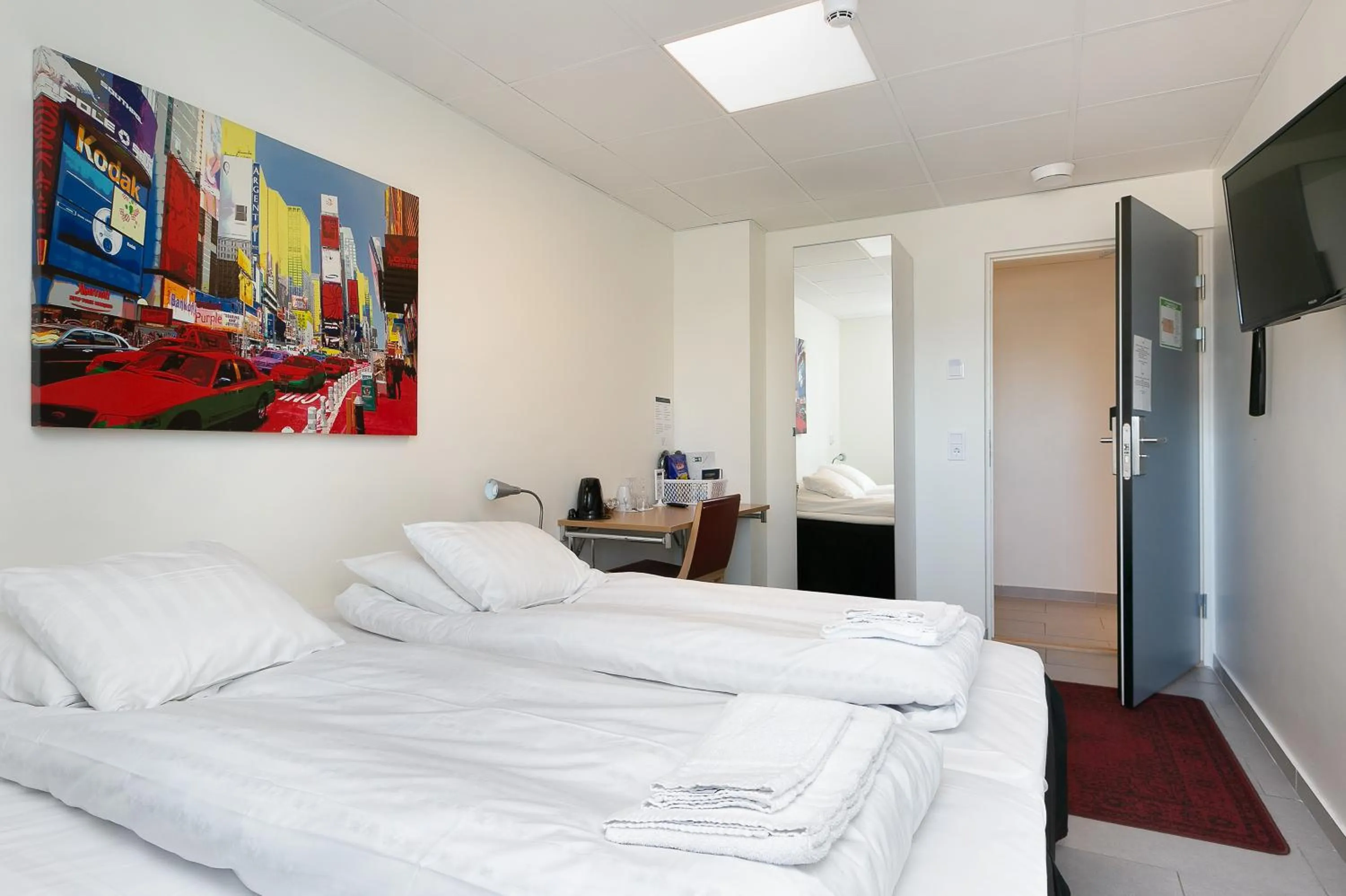 Bed in Kalmar Hotell