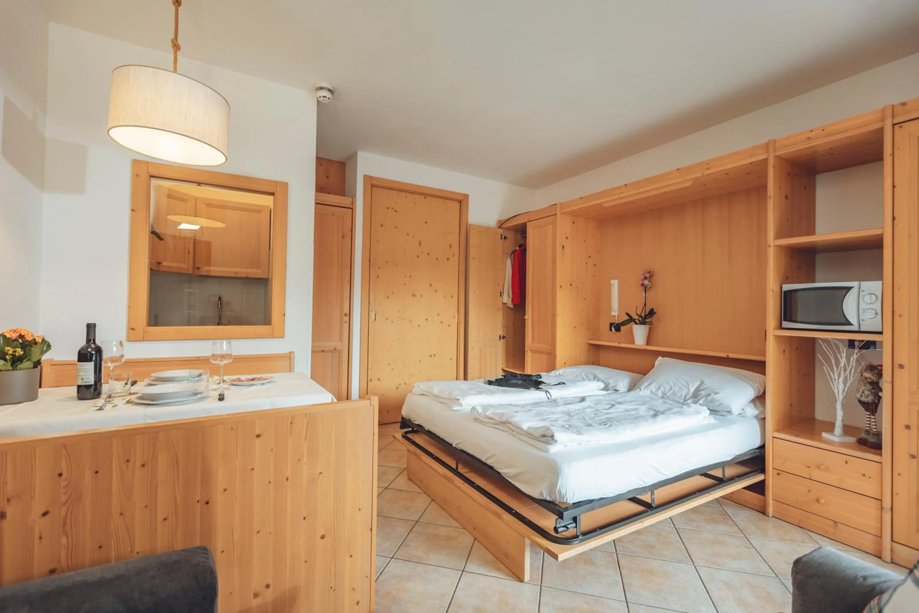 Bed in Aparthotel Majestic