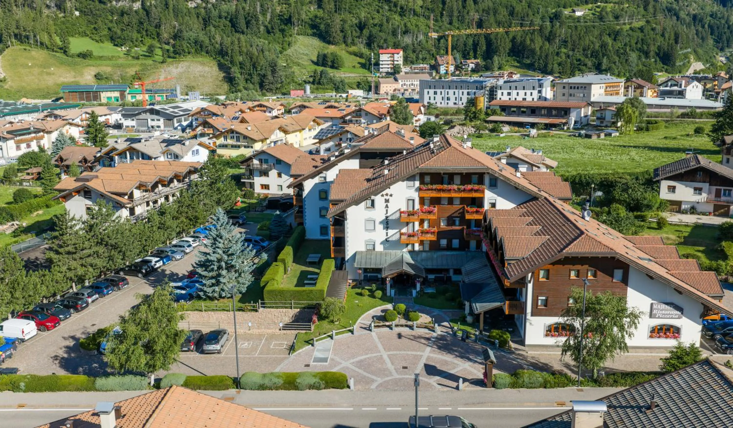 Property building in Aparthotel Majestic