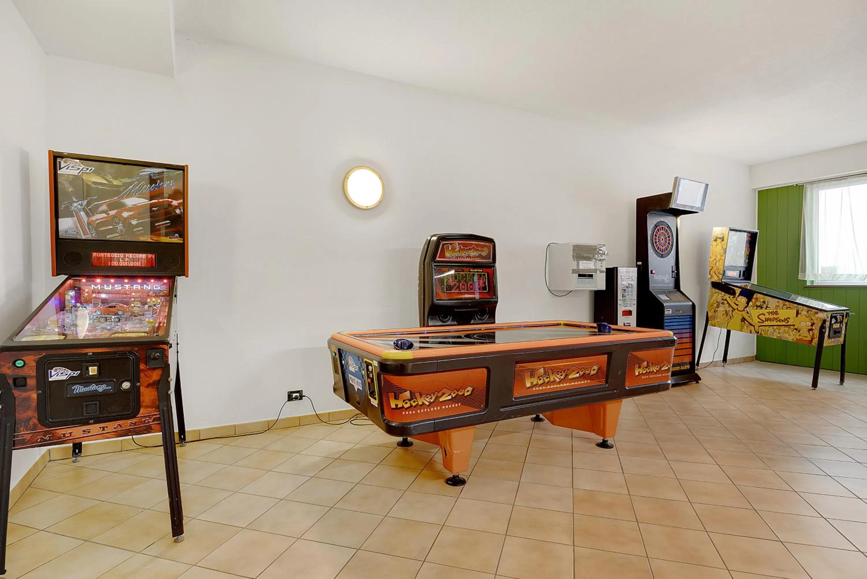 Game Room in Aparthotel Majestic