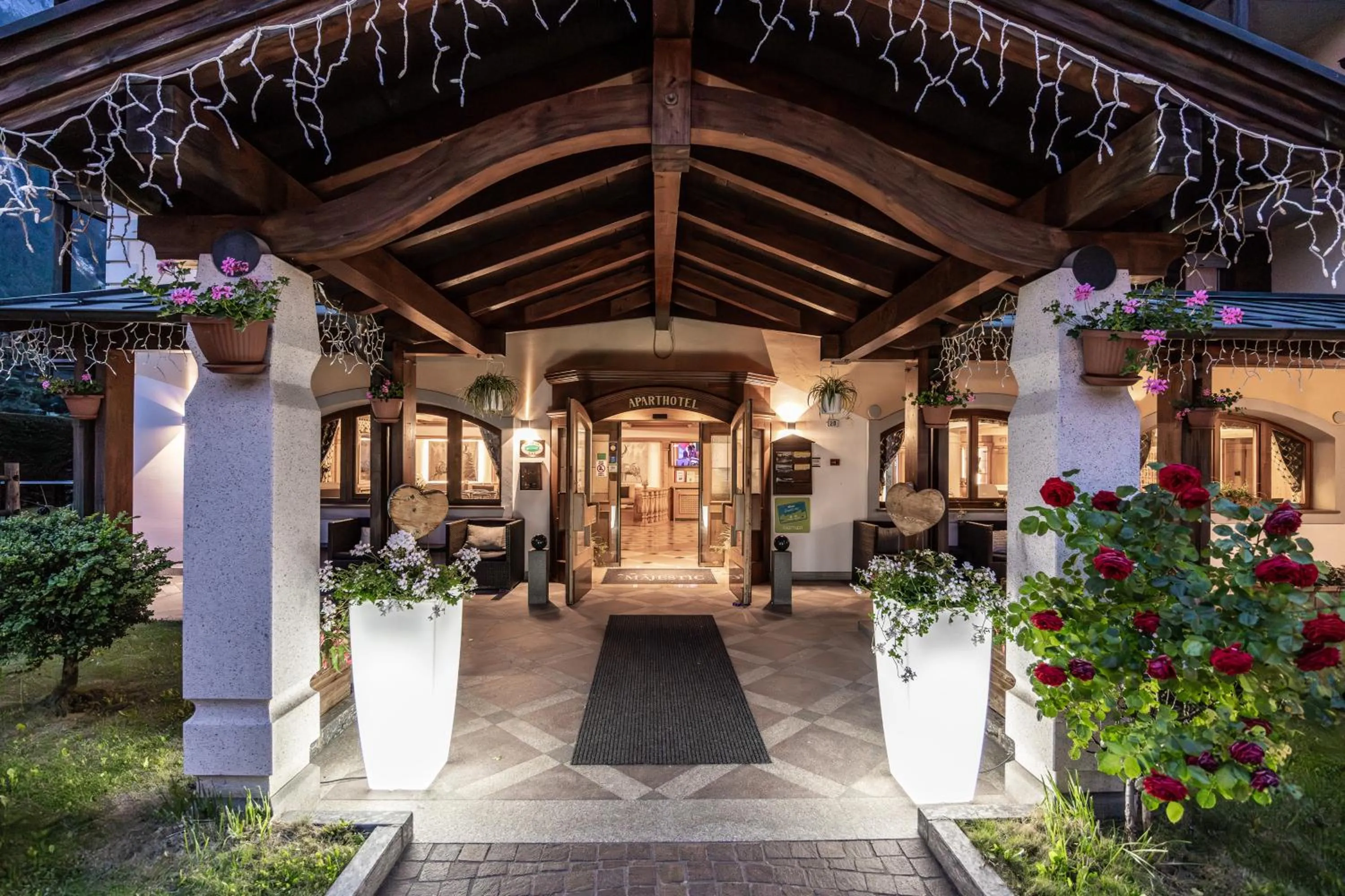 Property building in Aparthotel Majestic