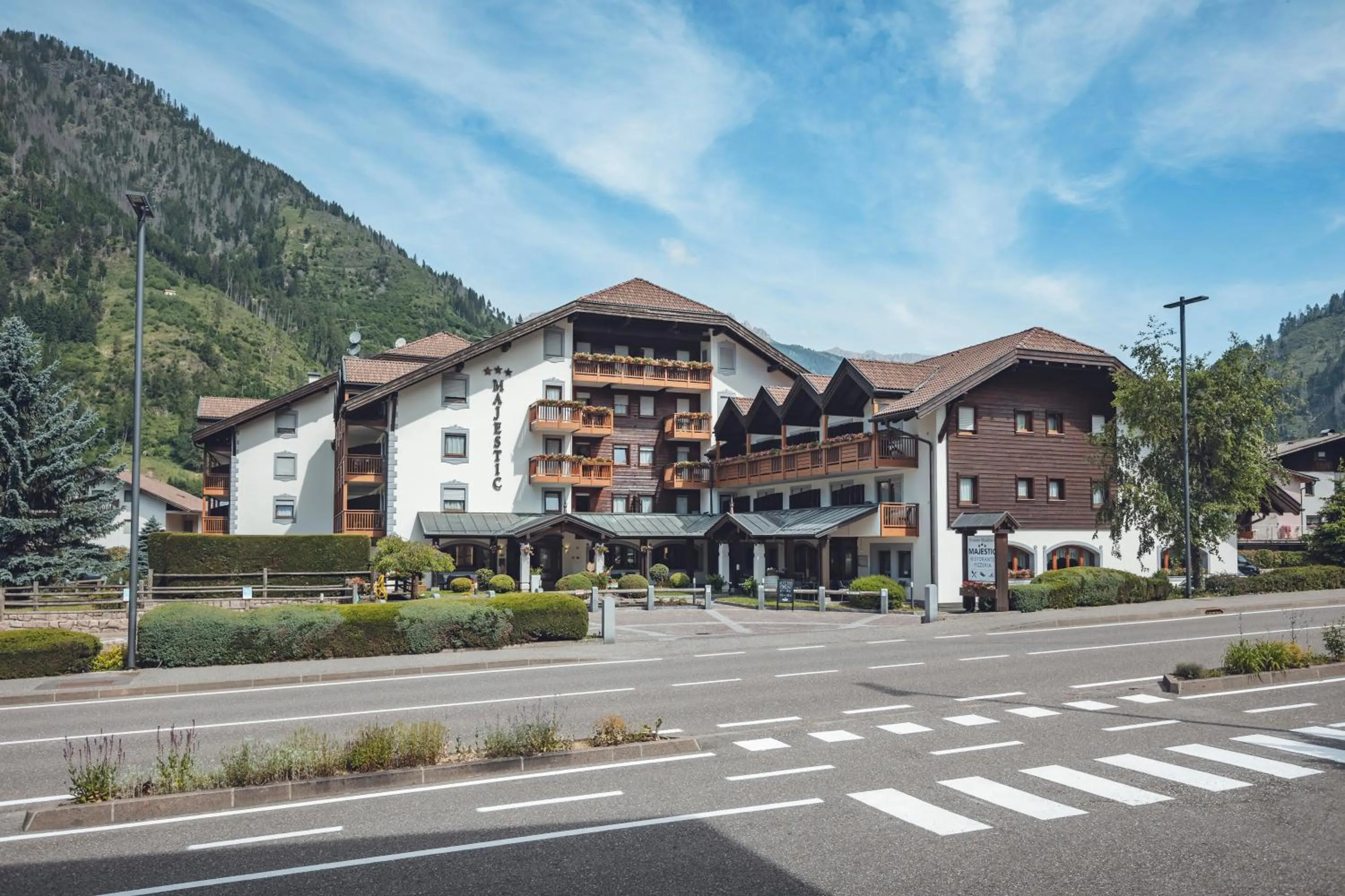 Property building in Aparthotel Majestic