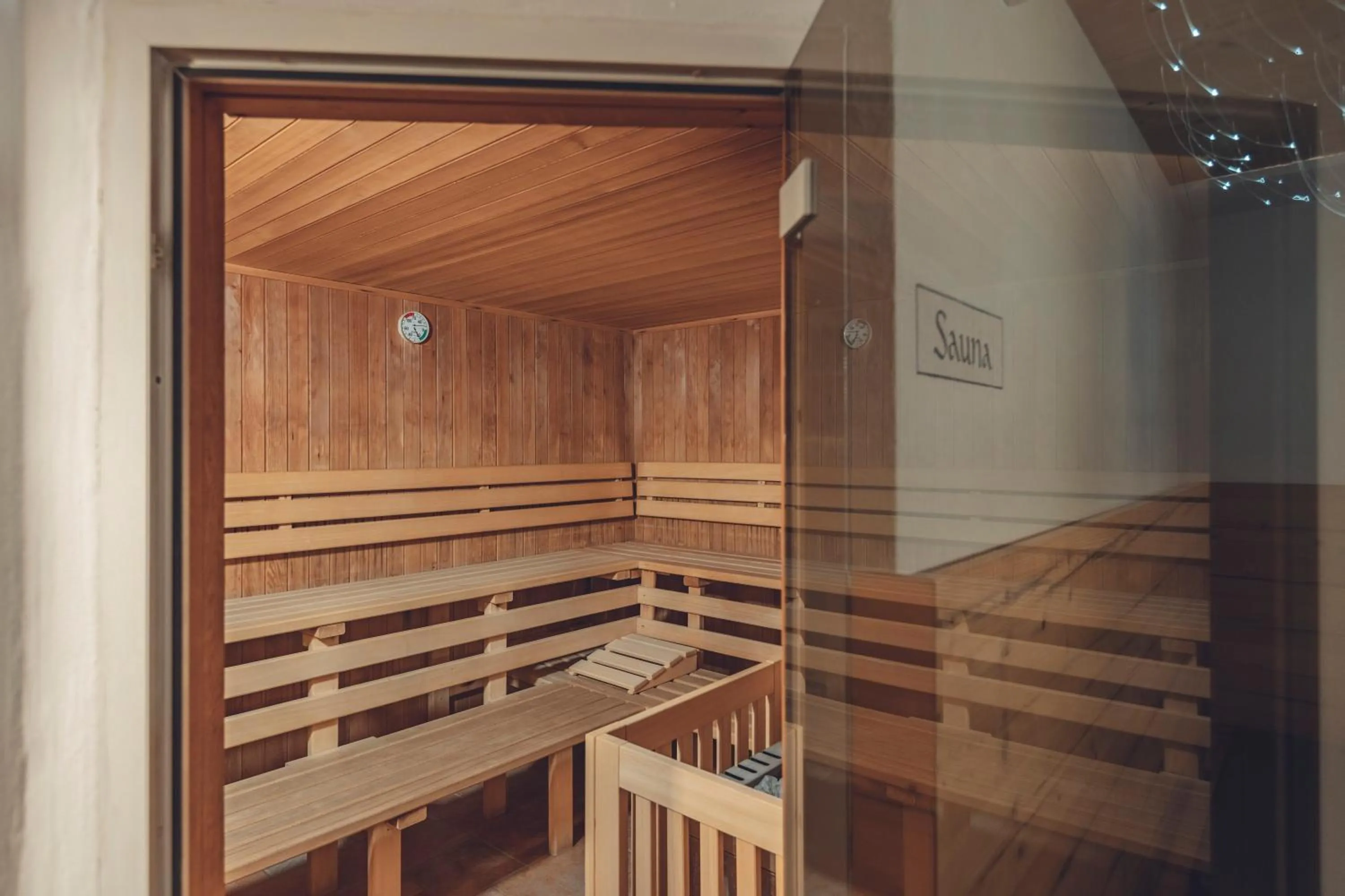 Sauna in Aparthotel Majestic