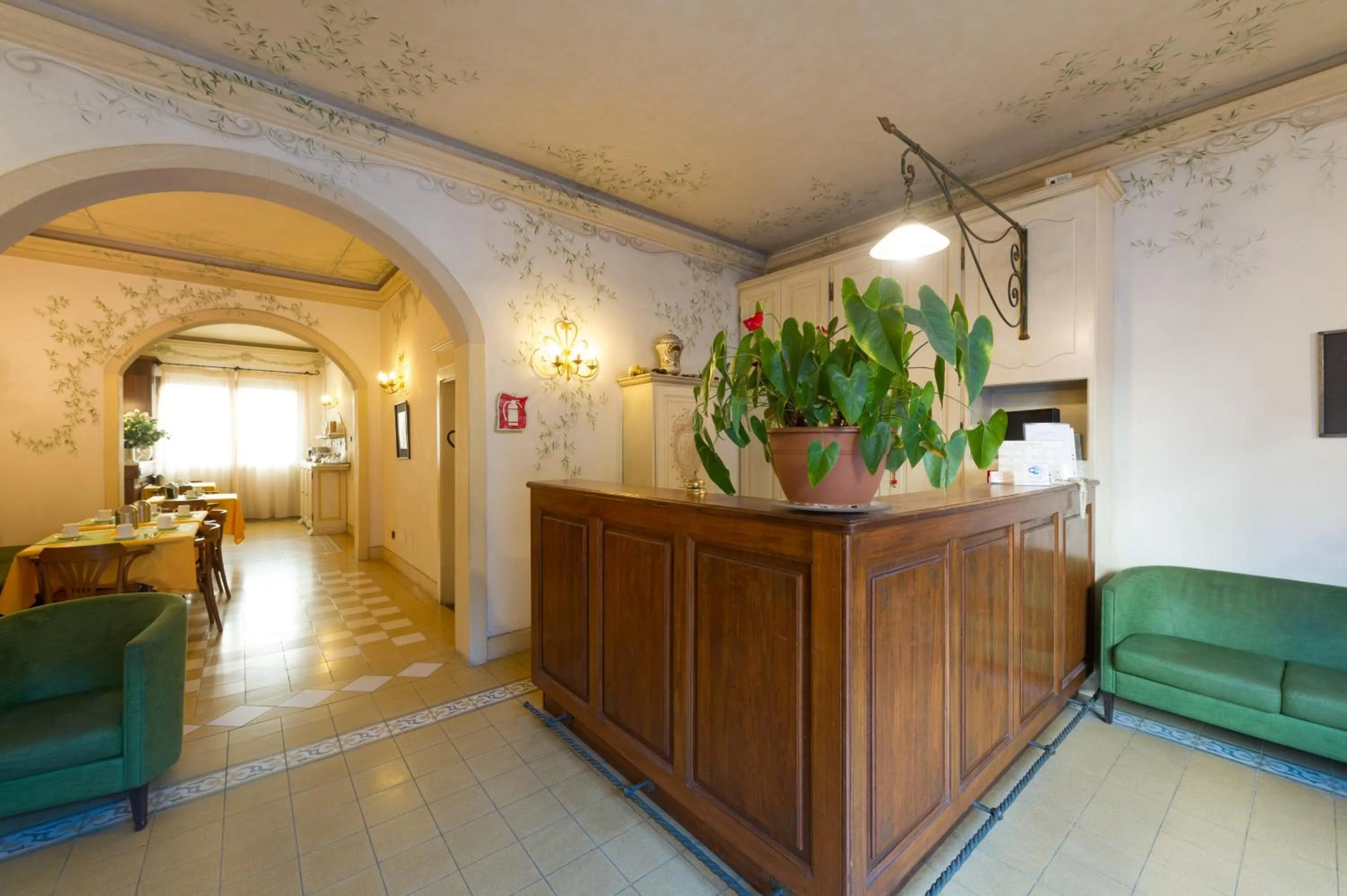 Lobby or reception in Hotel Moderno