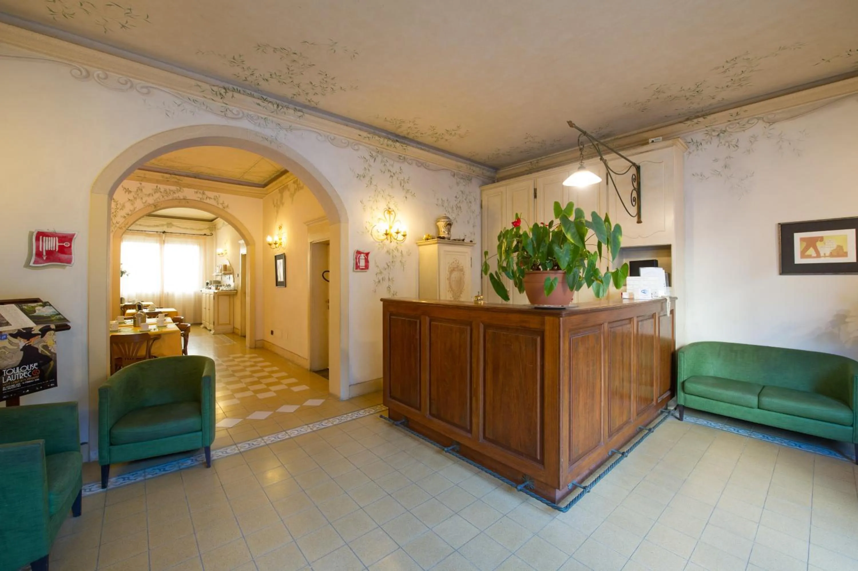 Lobby or reception in Hotel Moderno