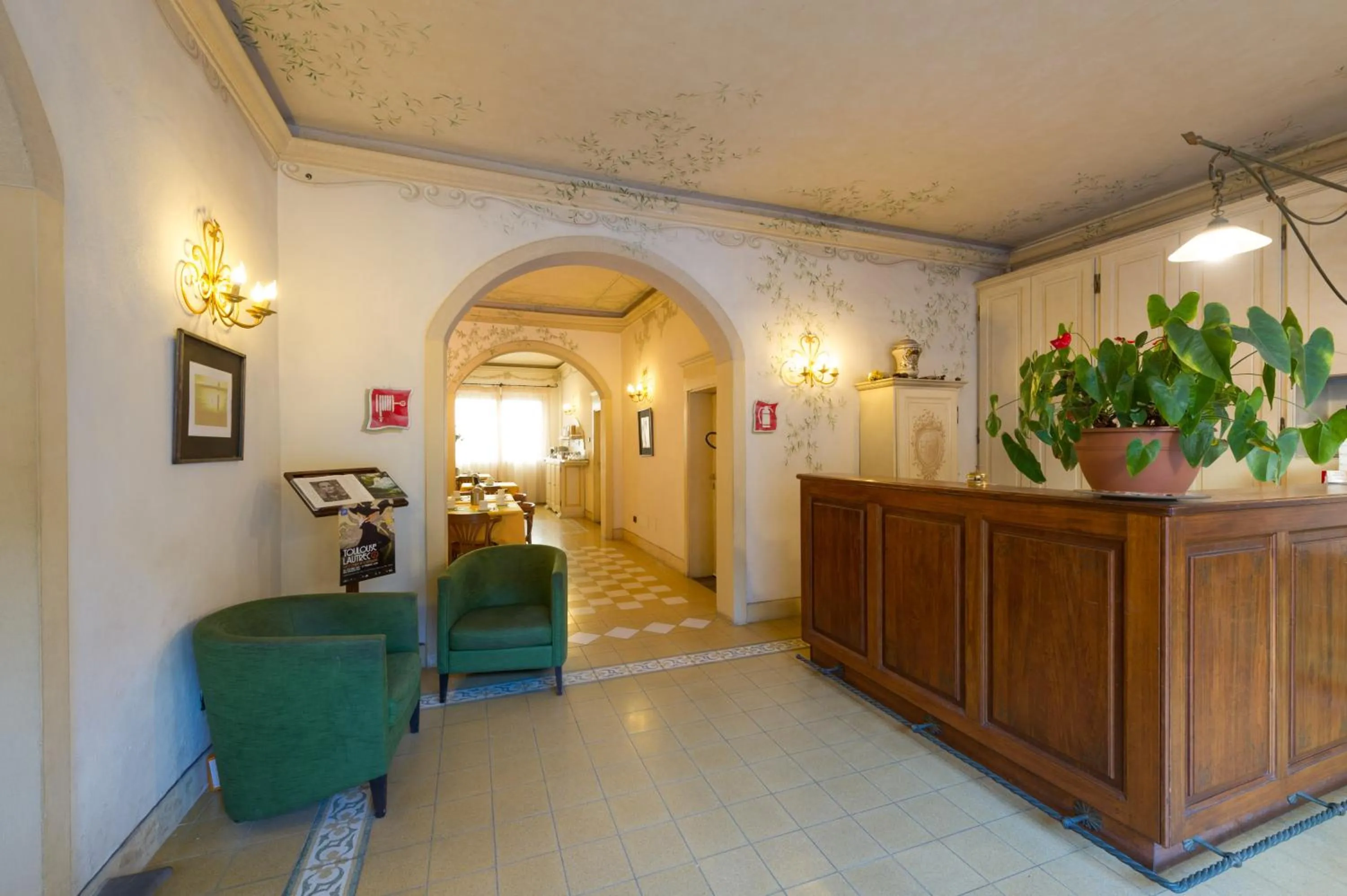 Lobby or reception in Hotel Moderno