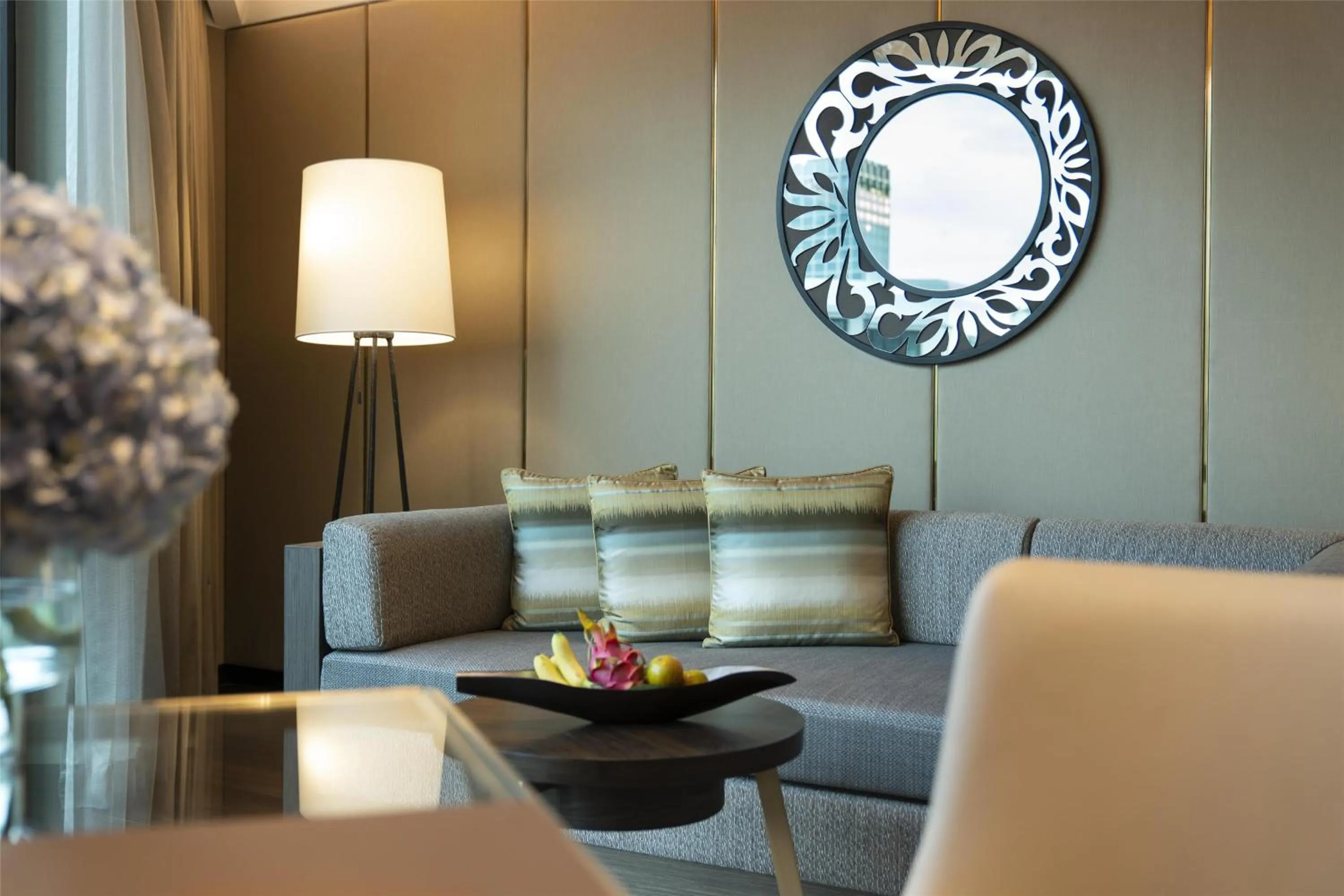 Bedroom in Siam Kempinski Hotel Bangkok